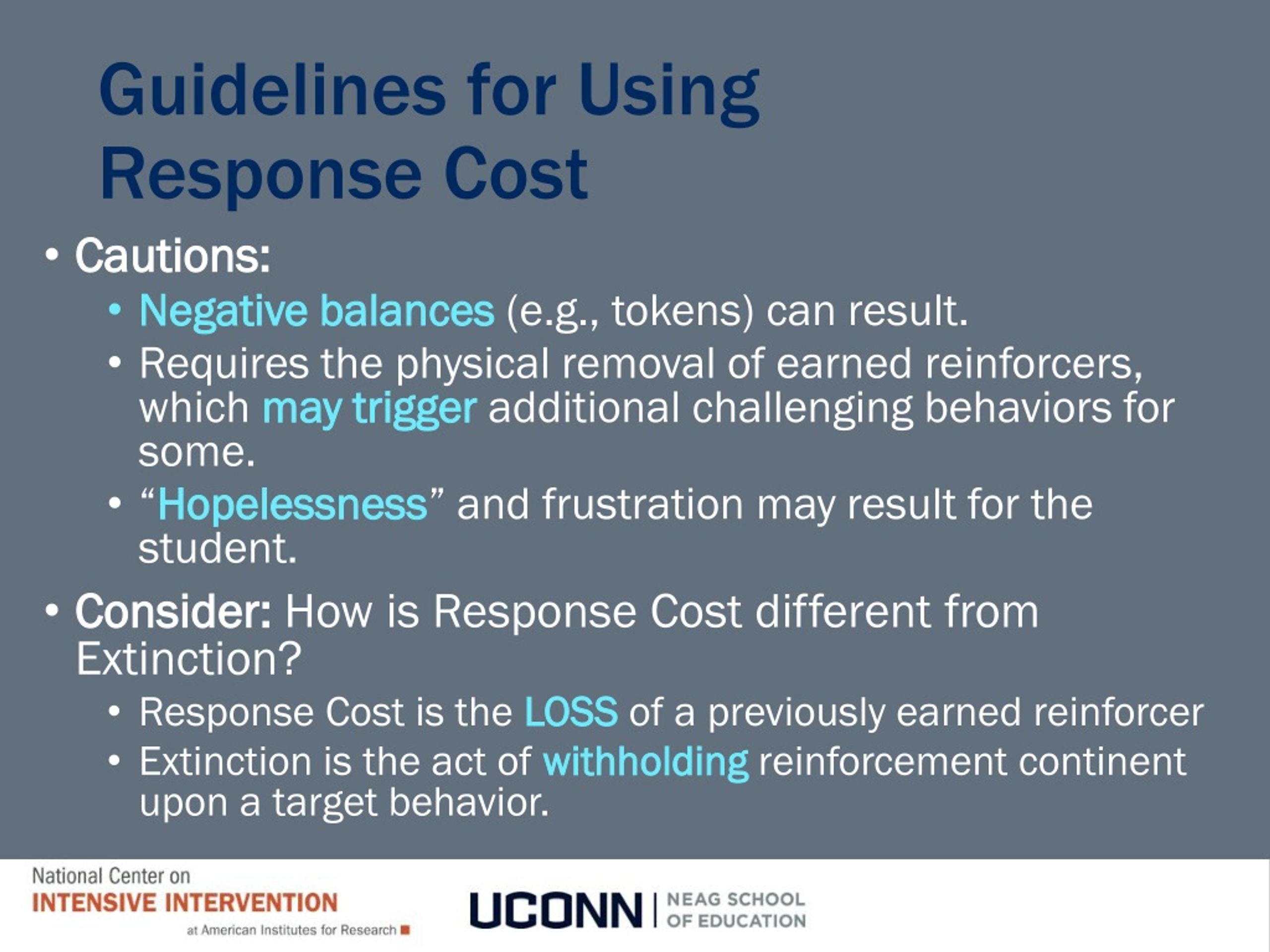 PPT Module 5 Consequence Strategies to Decrease Behavior PowerPoint