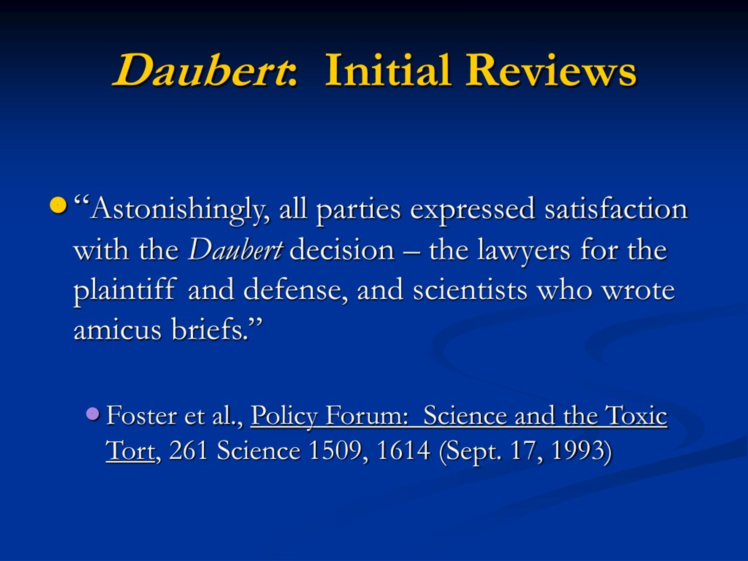 PPT Scientific Evidence PowerPoint Presentation, free download ID