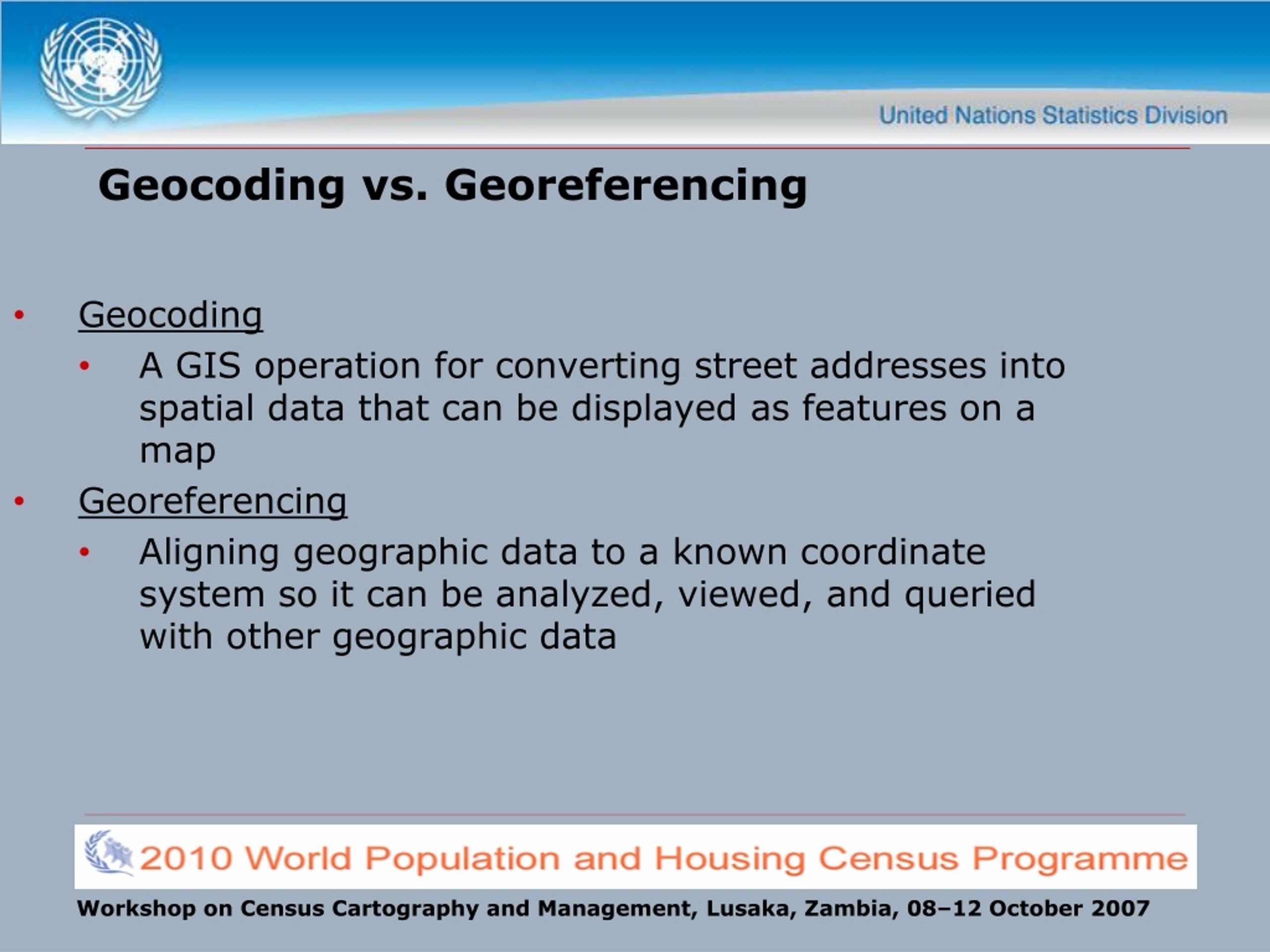 PPT Geocoding & GPS PowerPoint Presentation, free download ID488505