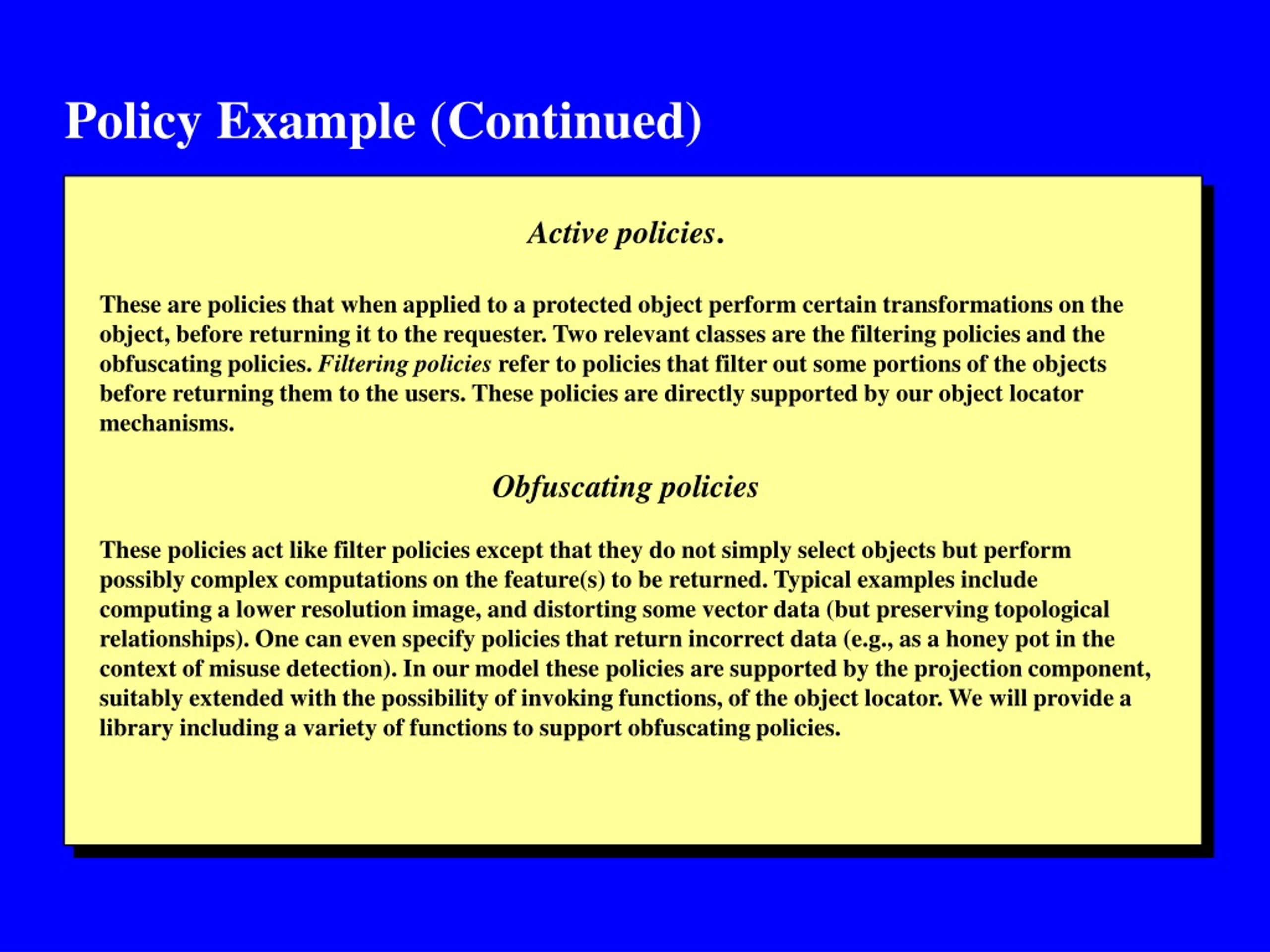 PPT Data and Applications Security Developments and Directions PowerPoint Presentation ID495218