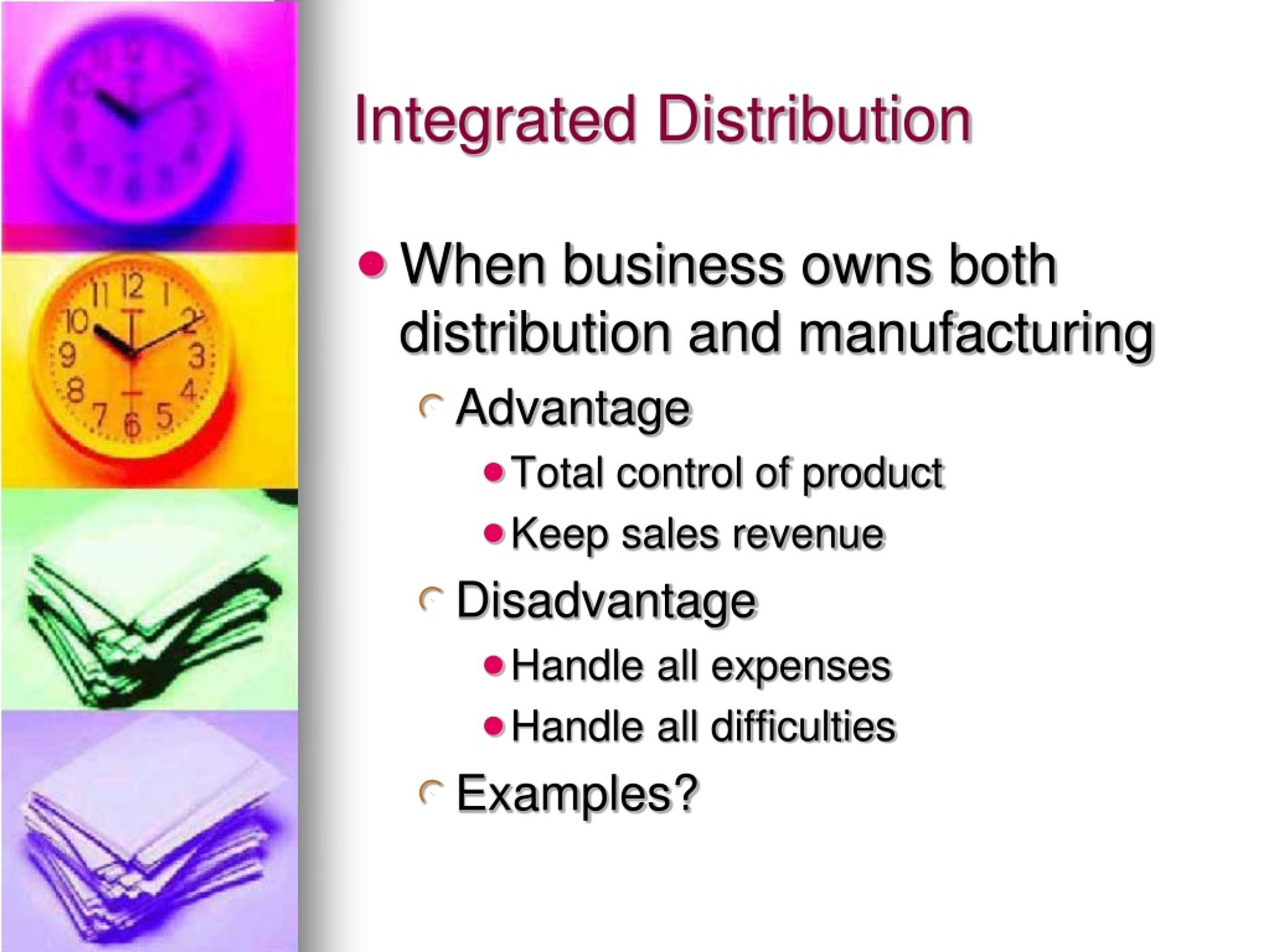 PPT The Channels of Distribution PowerPoint Presentation, free download ID502835