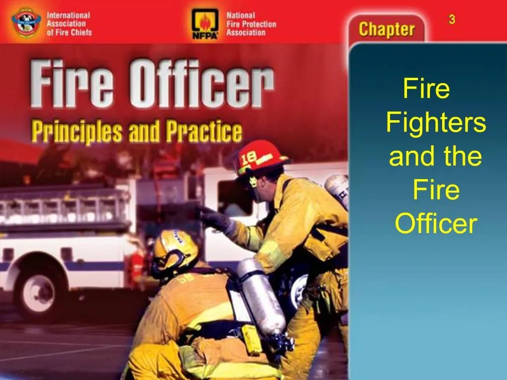 PPT Fire Fighters and the Fire Officer PowerPoint Presentation, free