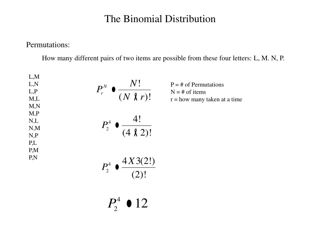 PPT The Binomial Distribution PowerPoint Presentation, free download