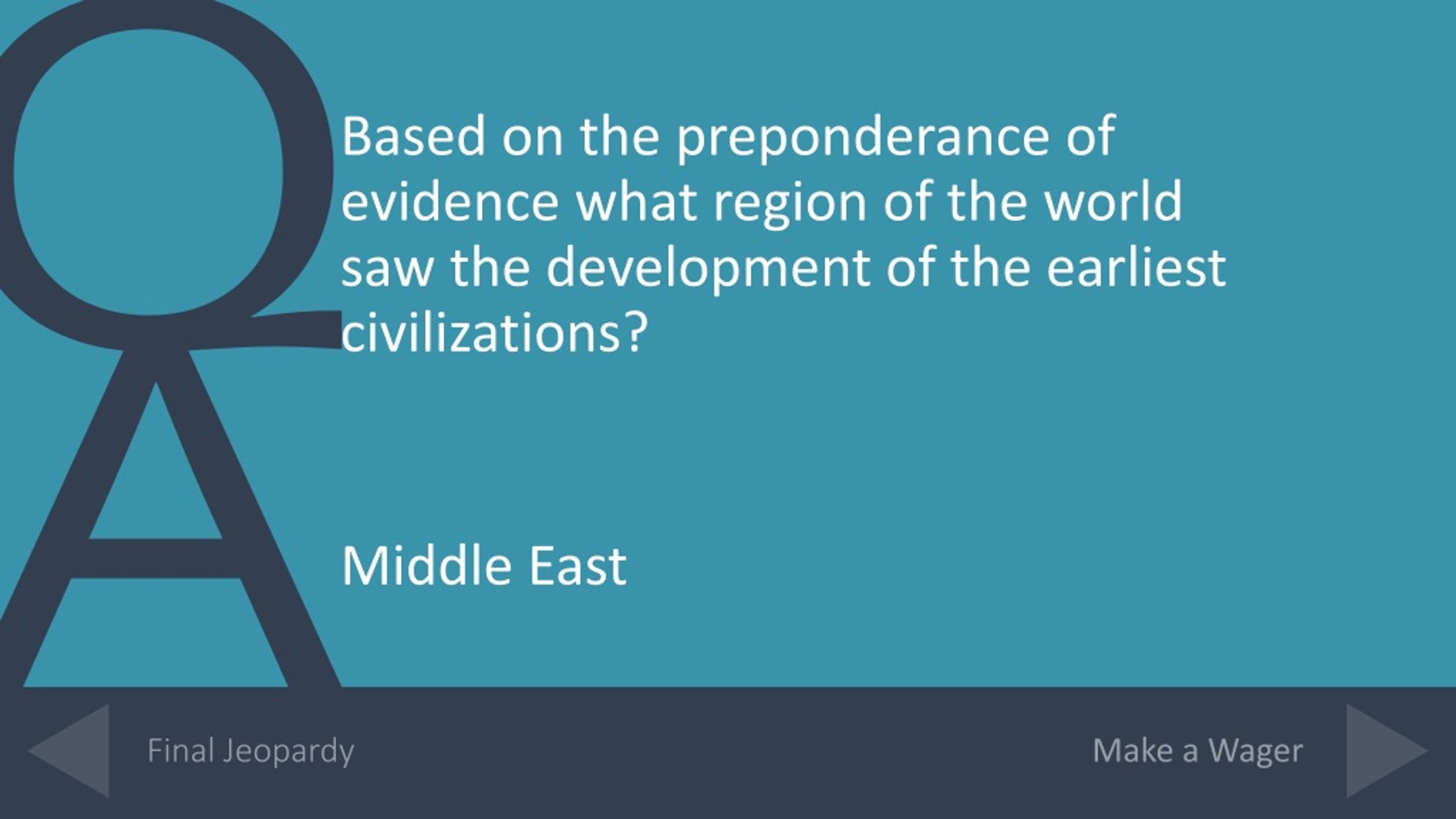 PPT JEOPARDY Early River Valley Civilizations PowerPoint