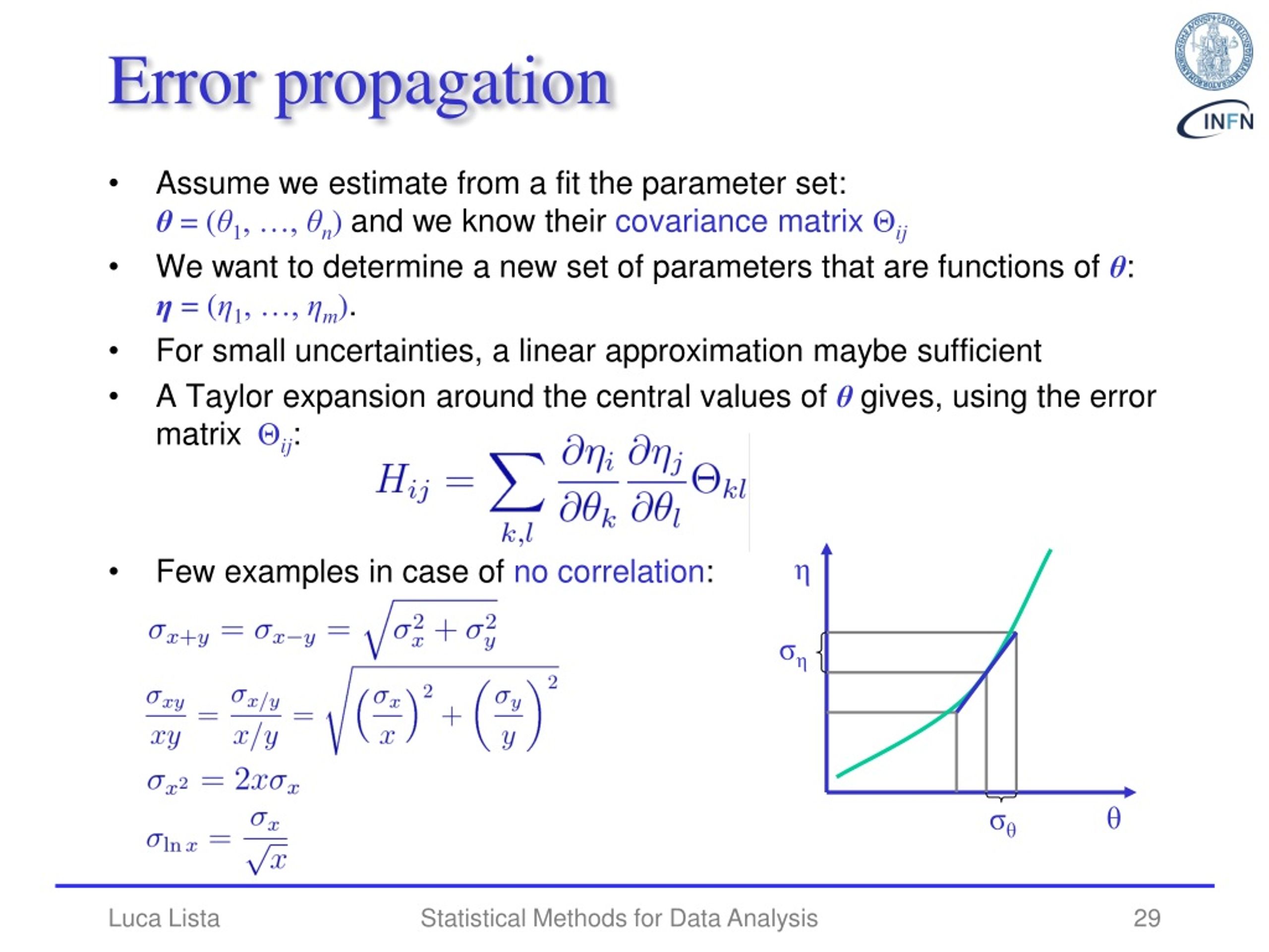PPT Statistical Methods for Data Analysis parameter estimate