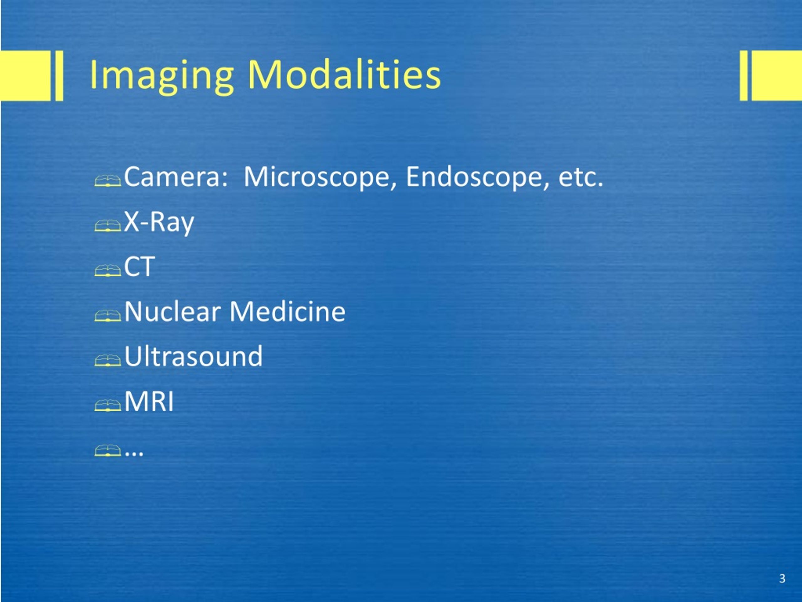 PPT Medical Imaging Modalities PowerPoint Presentation, free download