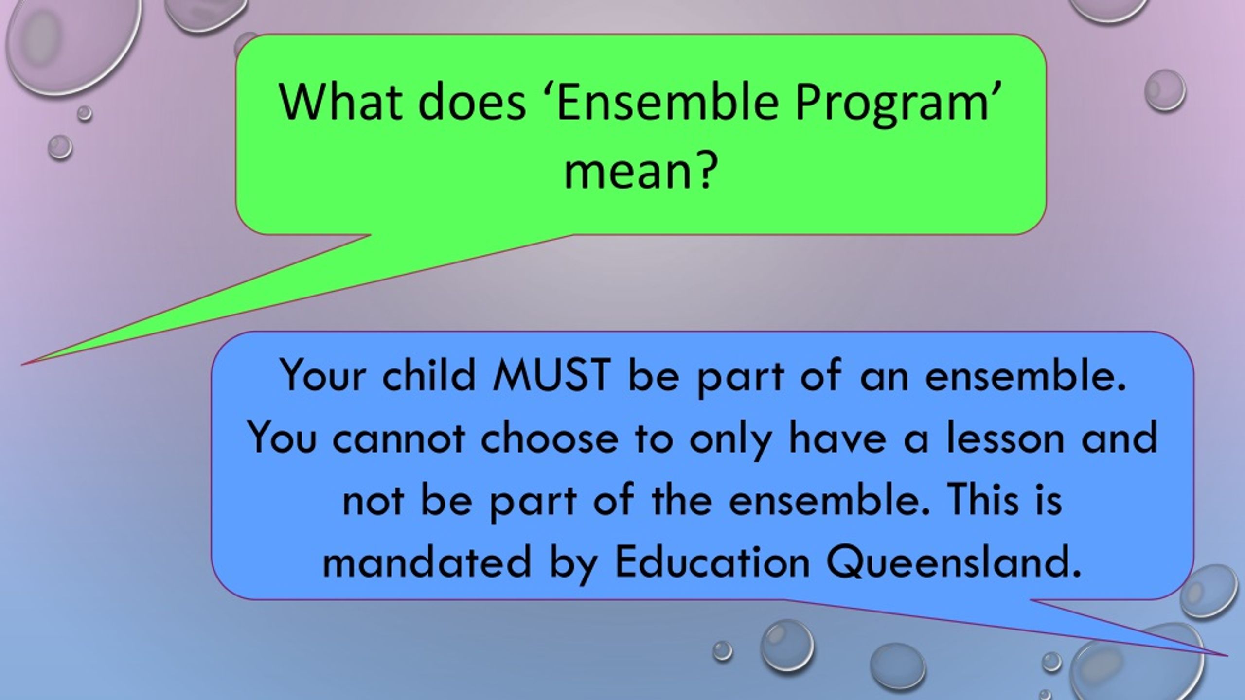 PPT Year 2 Parent Instrumental Music Information Evening PowerPoint