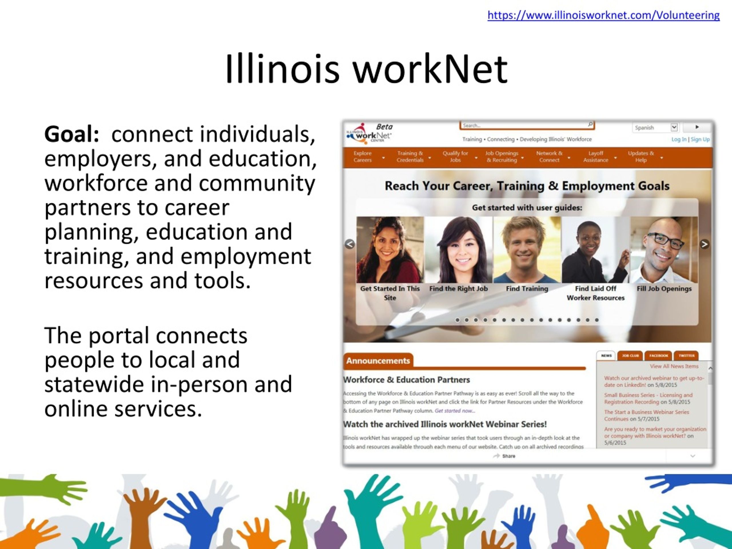 PPT Illinois Volunteering Good for Job Seekers and Business