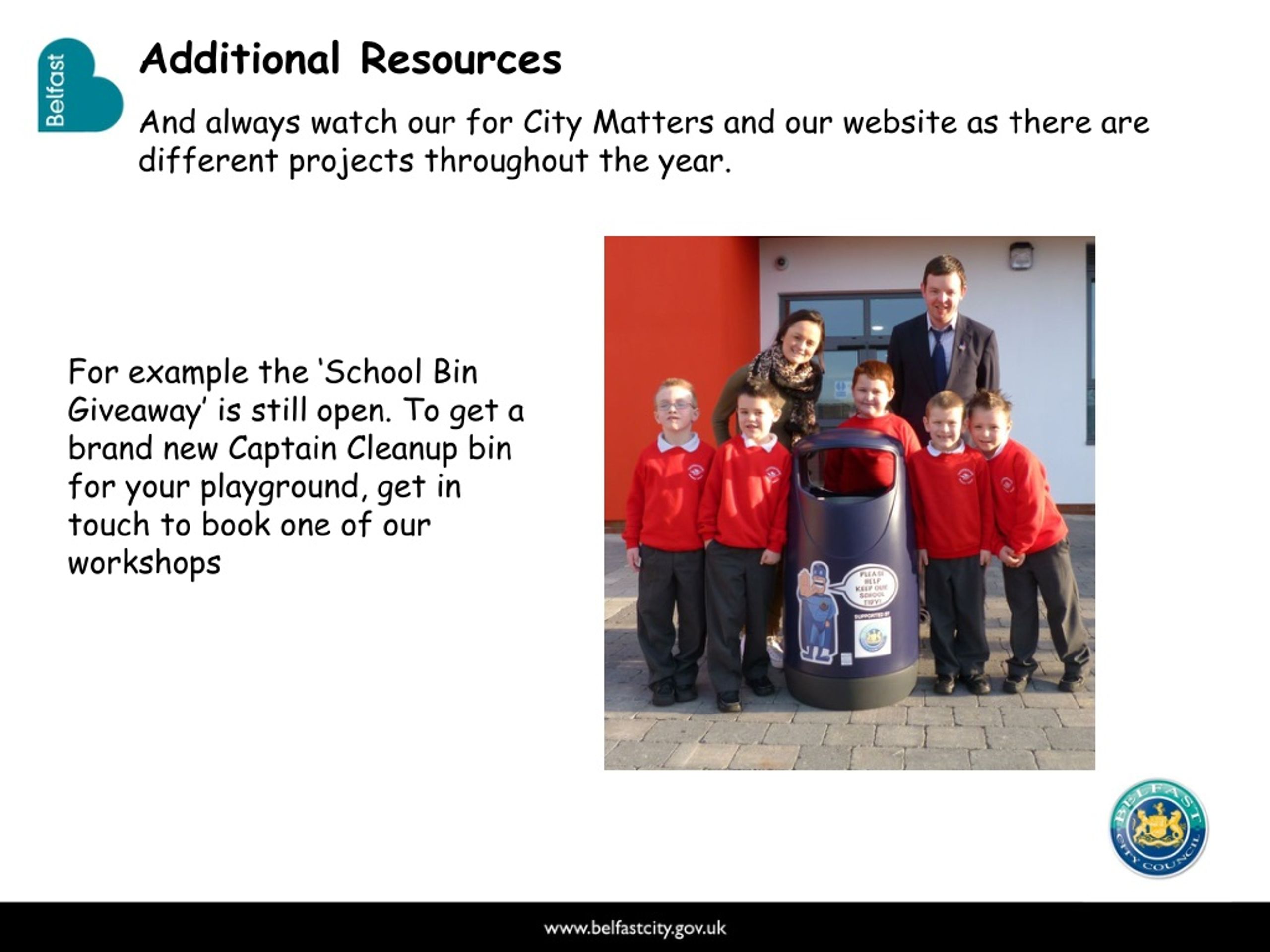 PPT Antilitter education Free to all schools in Belfast PowerPoint