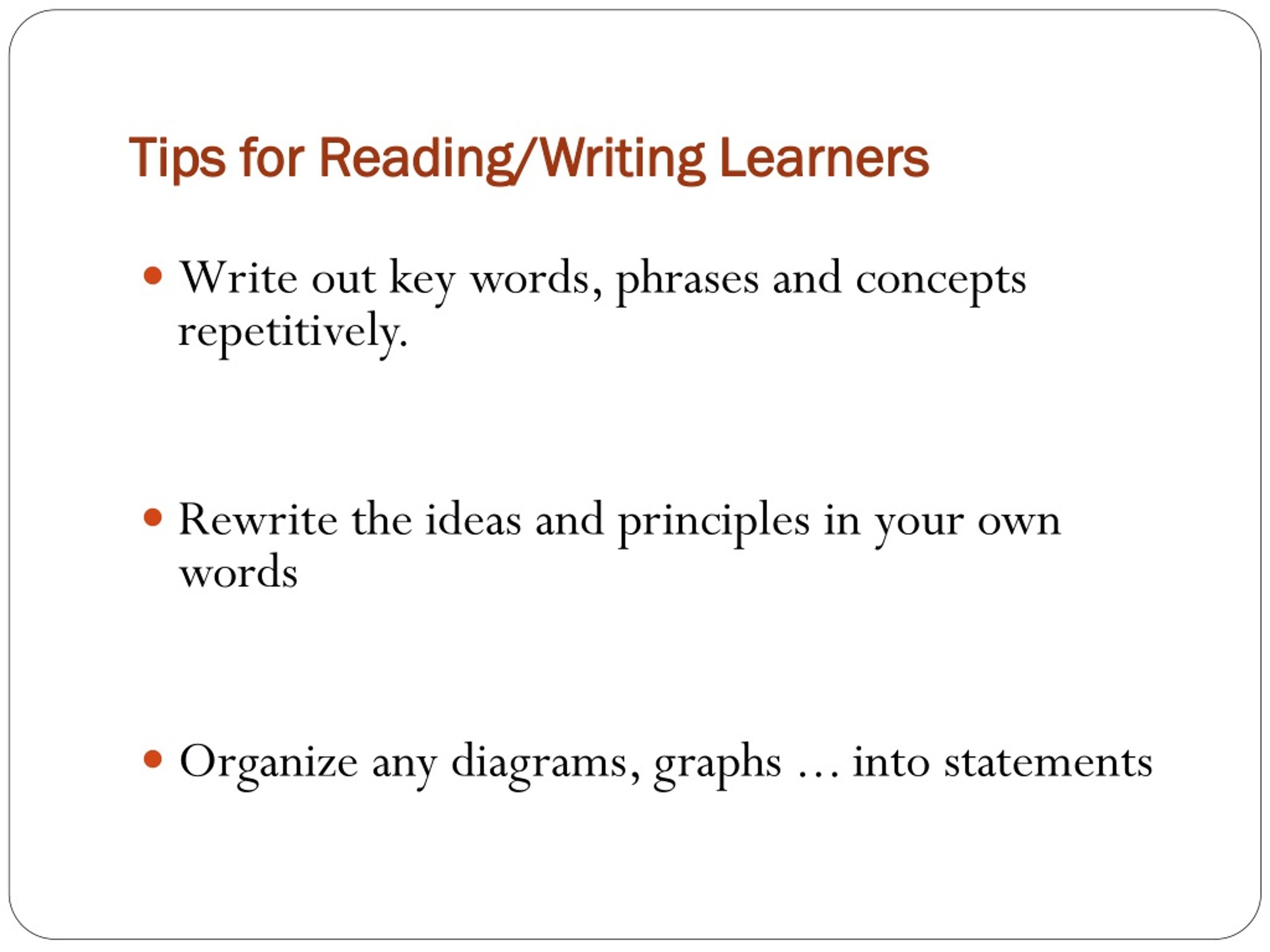 PPT Learning Styles PowerPoint Presentation, free download ID654288