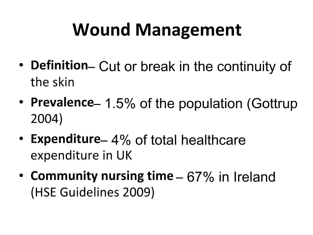 PPT Wound Management PowerPoint Presentation, free download ID672739
