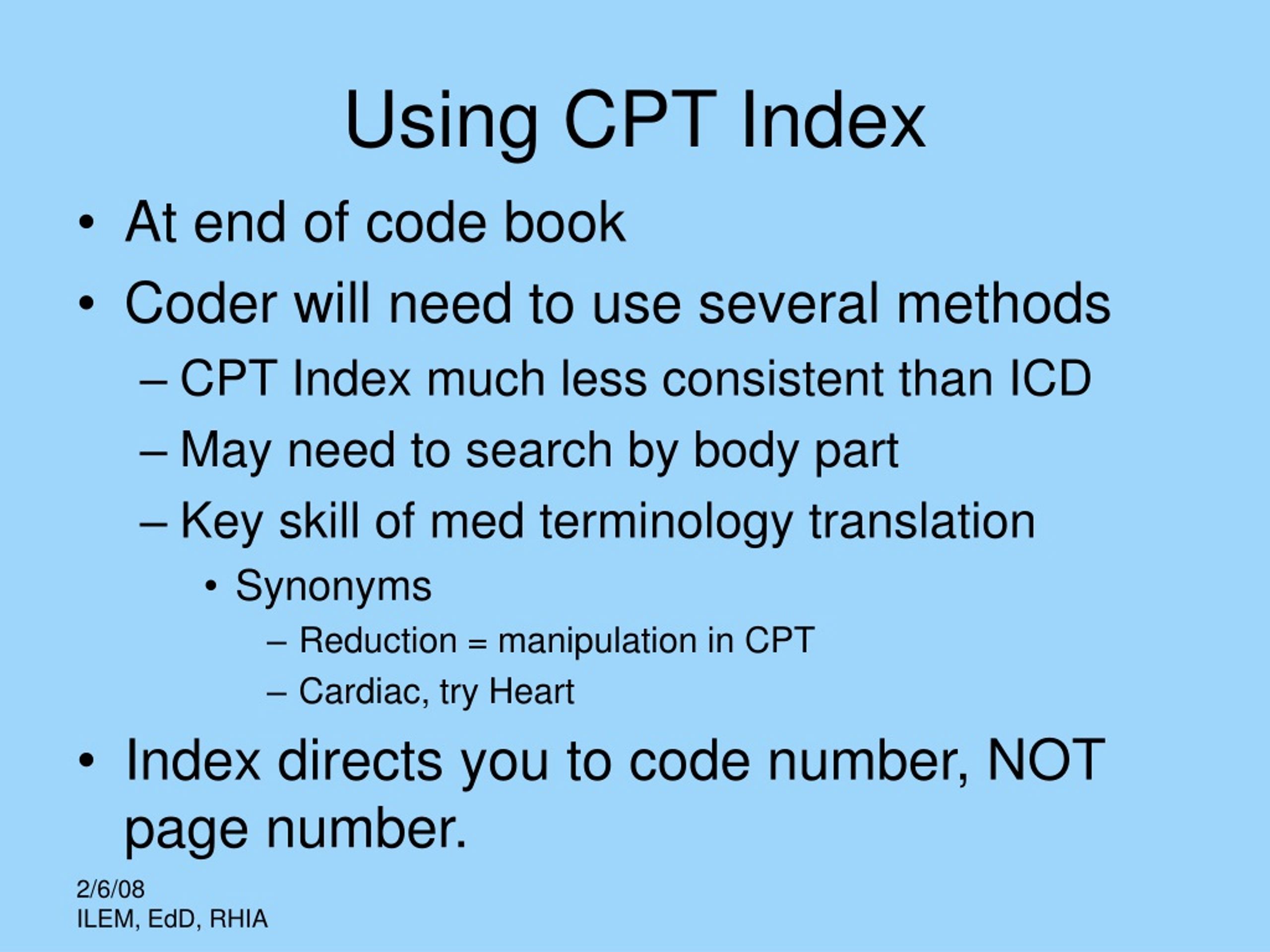PPT Basic CPT Coding PowerPoint Presentation, free download ID685344