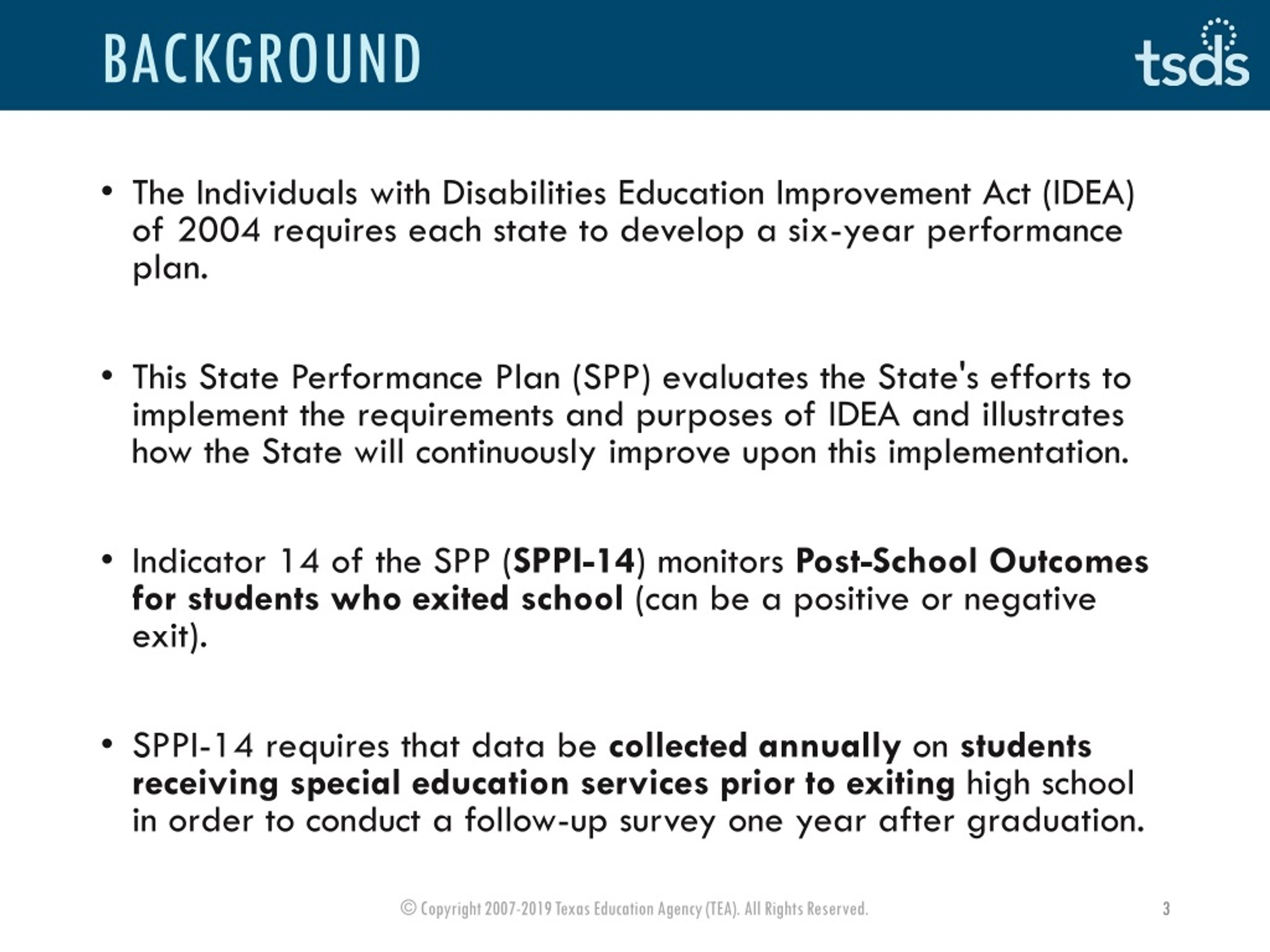 PPT State performance plan indicator 14 PowerPoint Presentation, free
