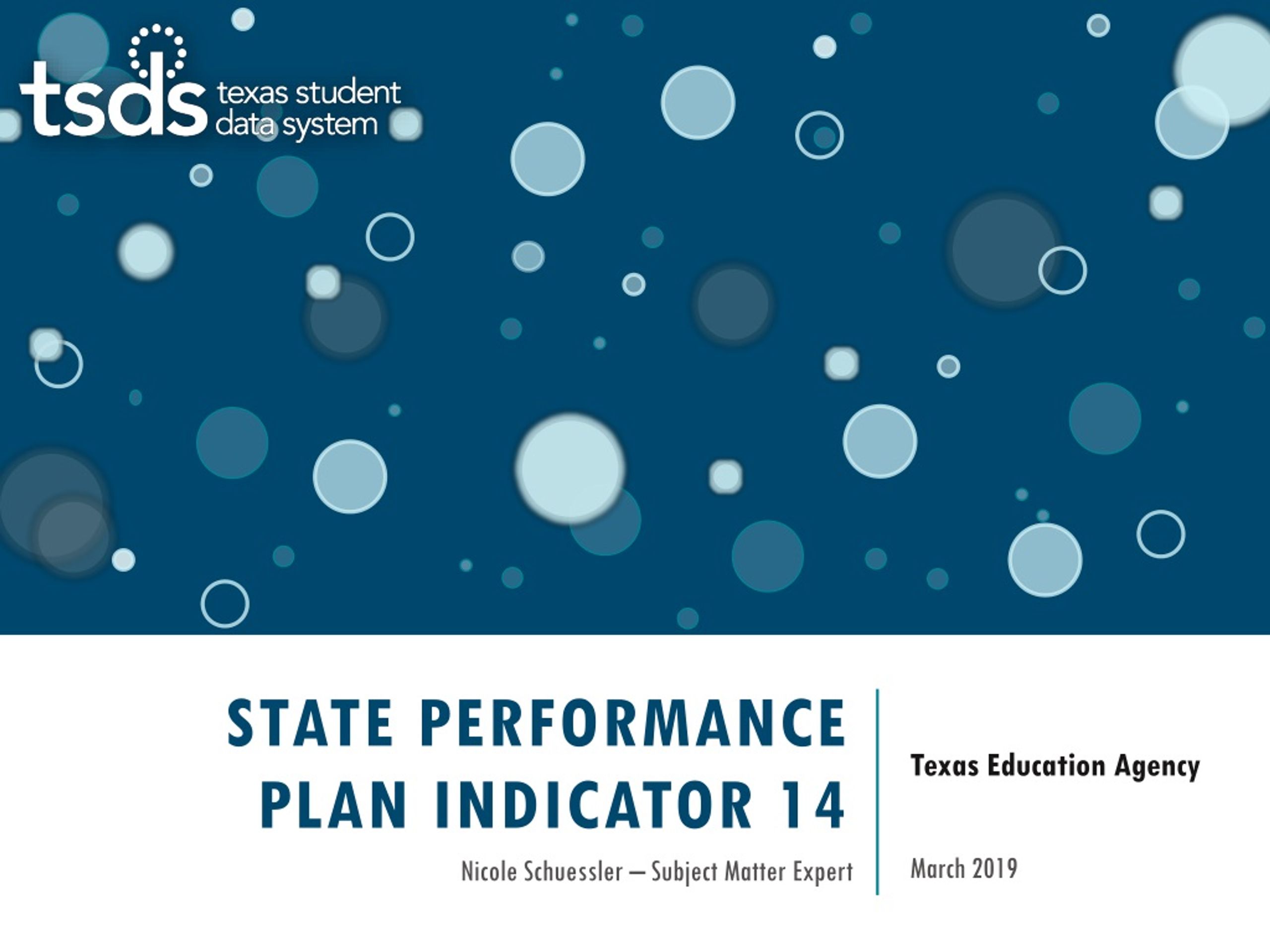 PPT State performance plan indicator 14 PowerPoint Presentation, free