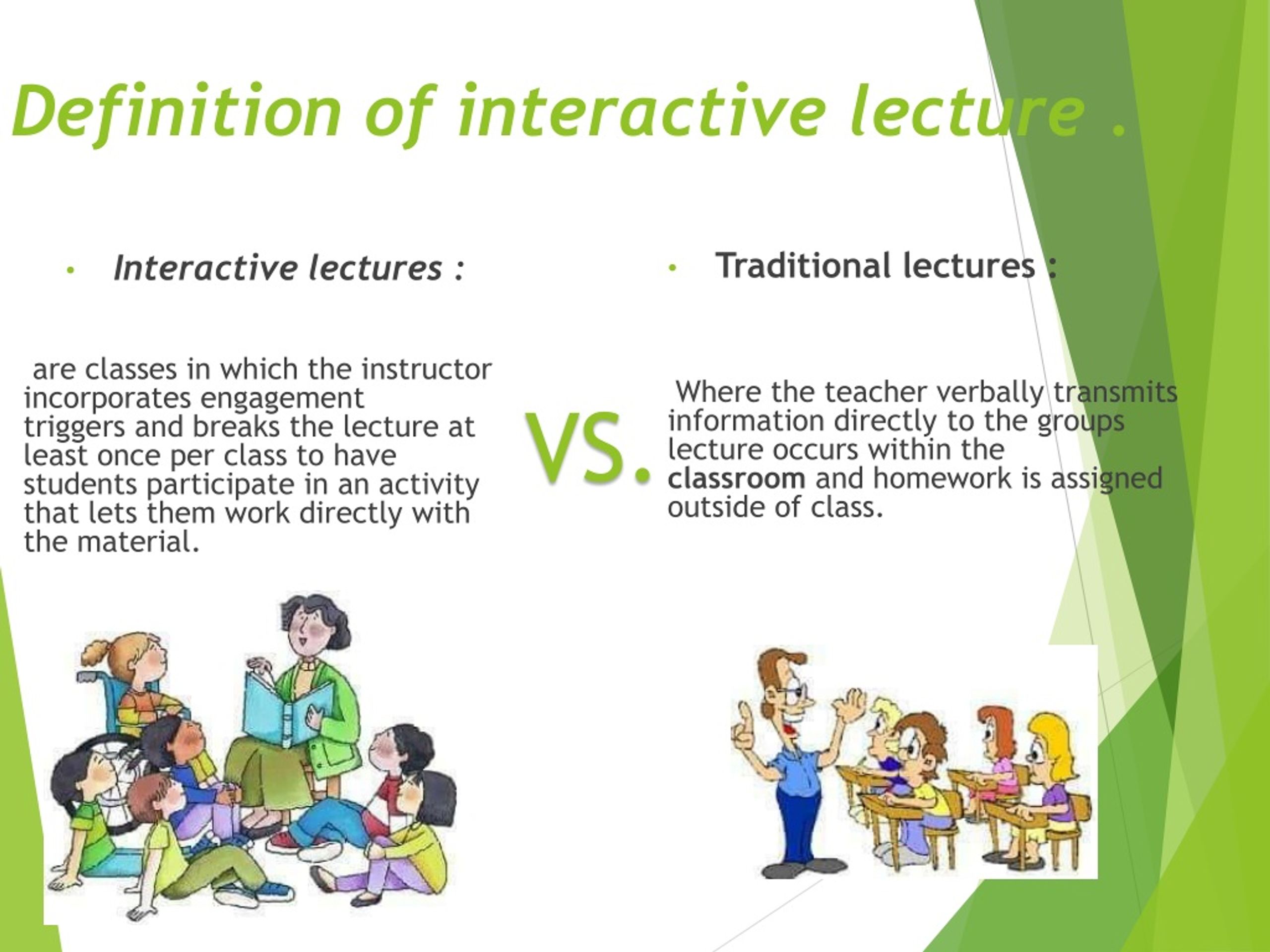 PPT Interactive Lecture PowerPoint Presentation, free download ID