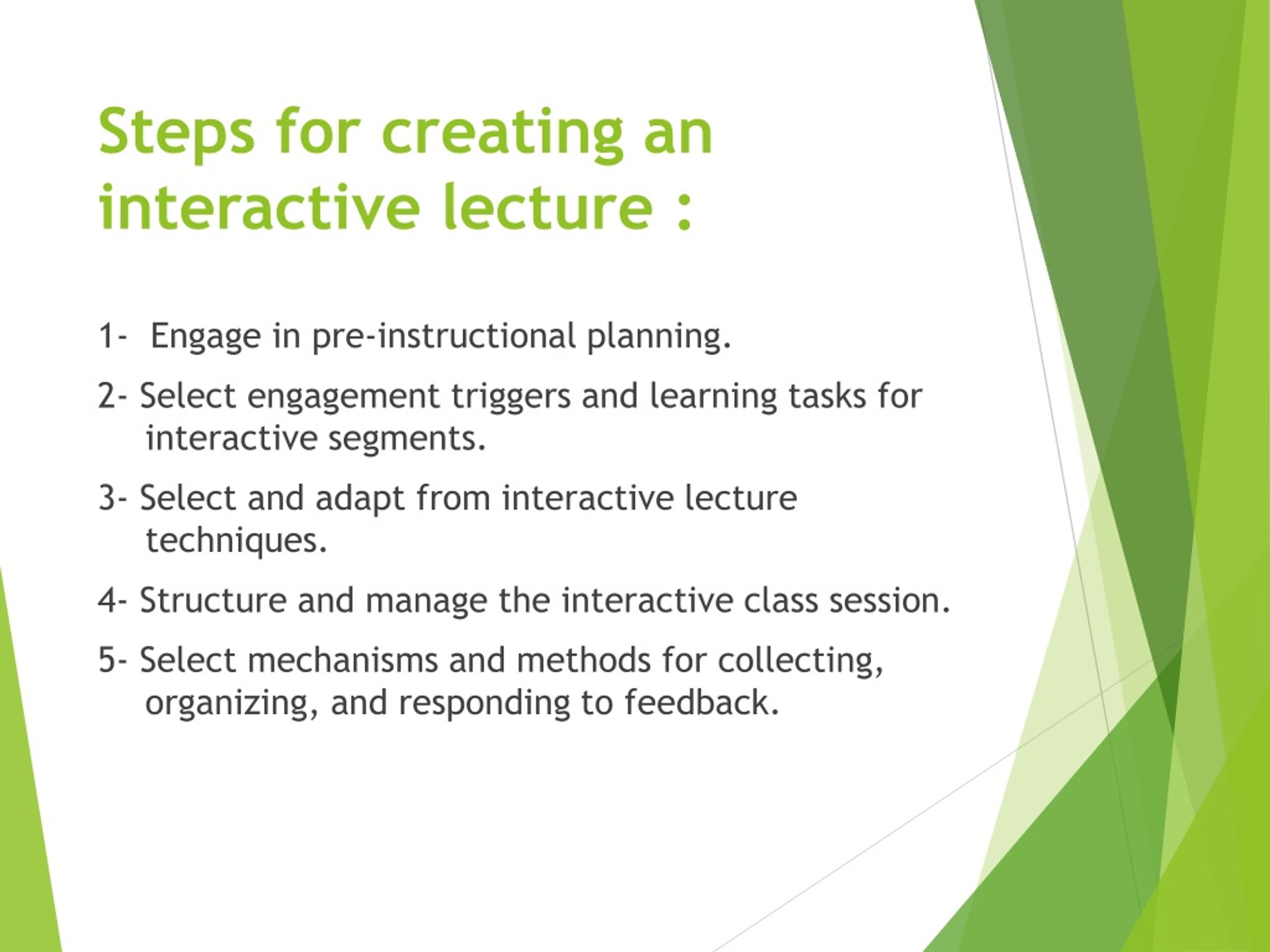 PPT Interactive Lecture PowerPoint Presentation, free download ID