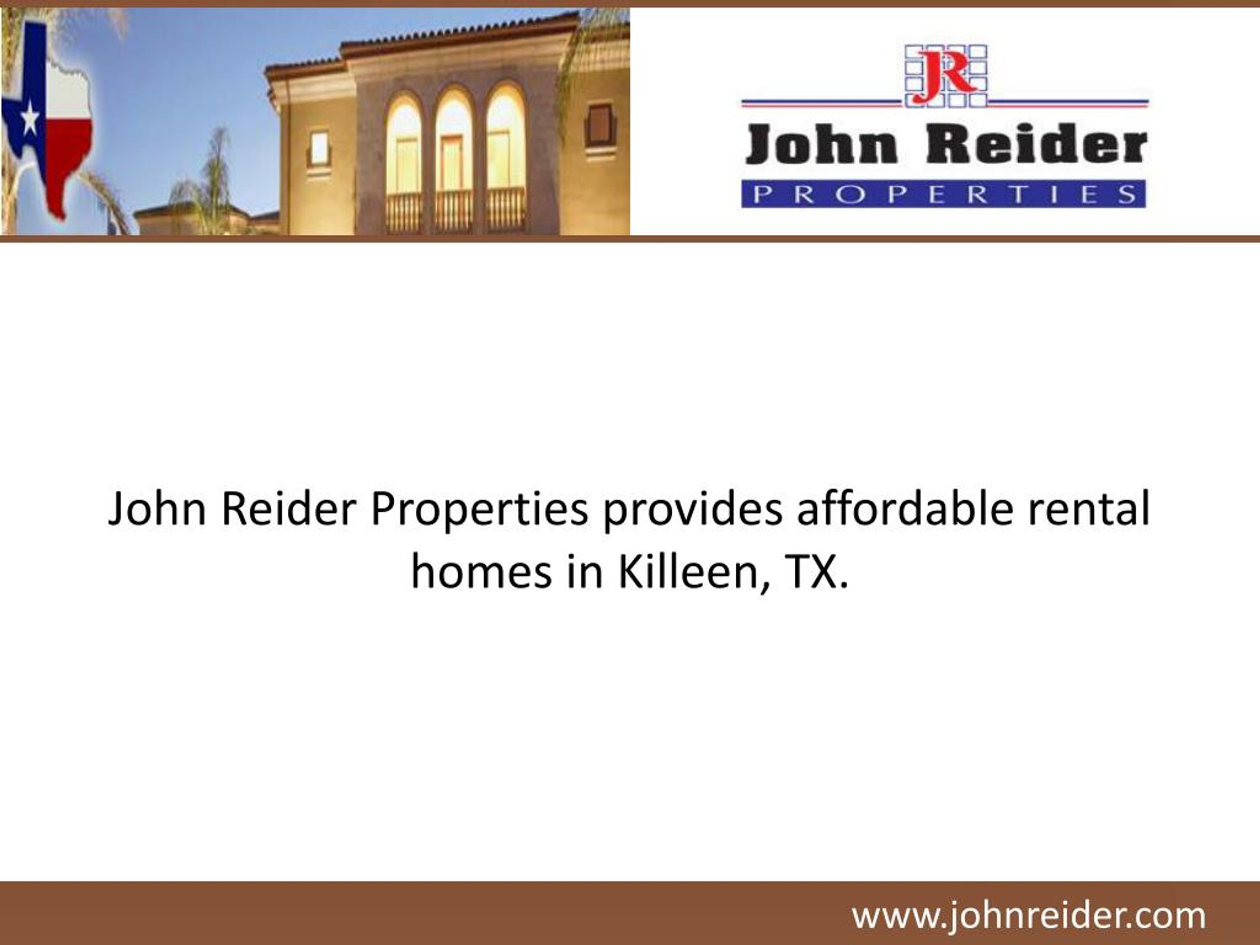 PPT Rental Homes In Killeen, TX PowerPoint Presentation, free