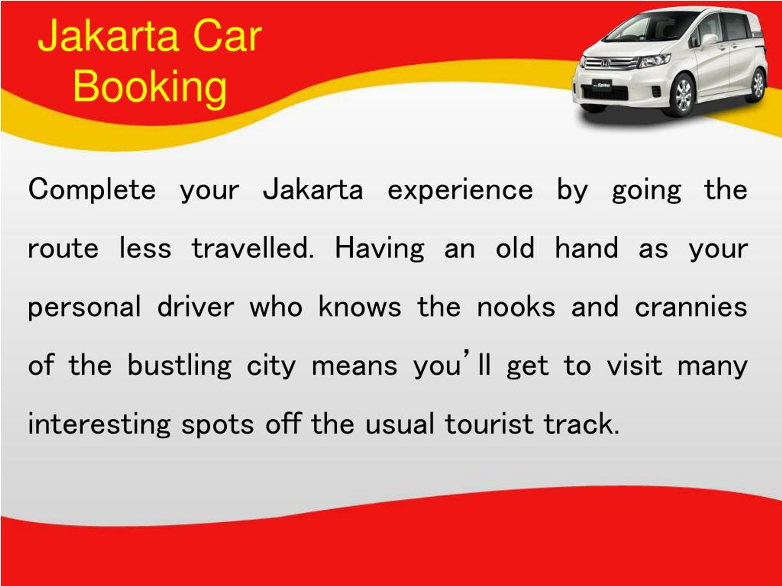 PPT Rent Car and Driver Jakarta PowerPoint Presentation, free