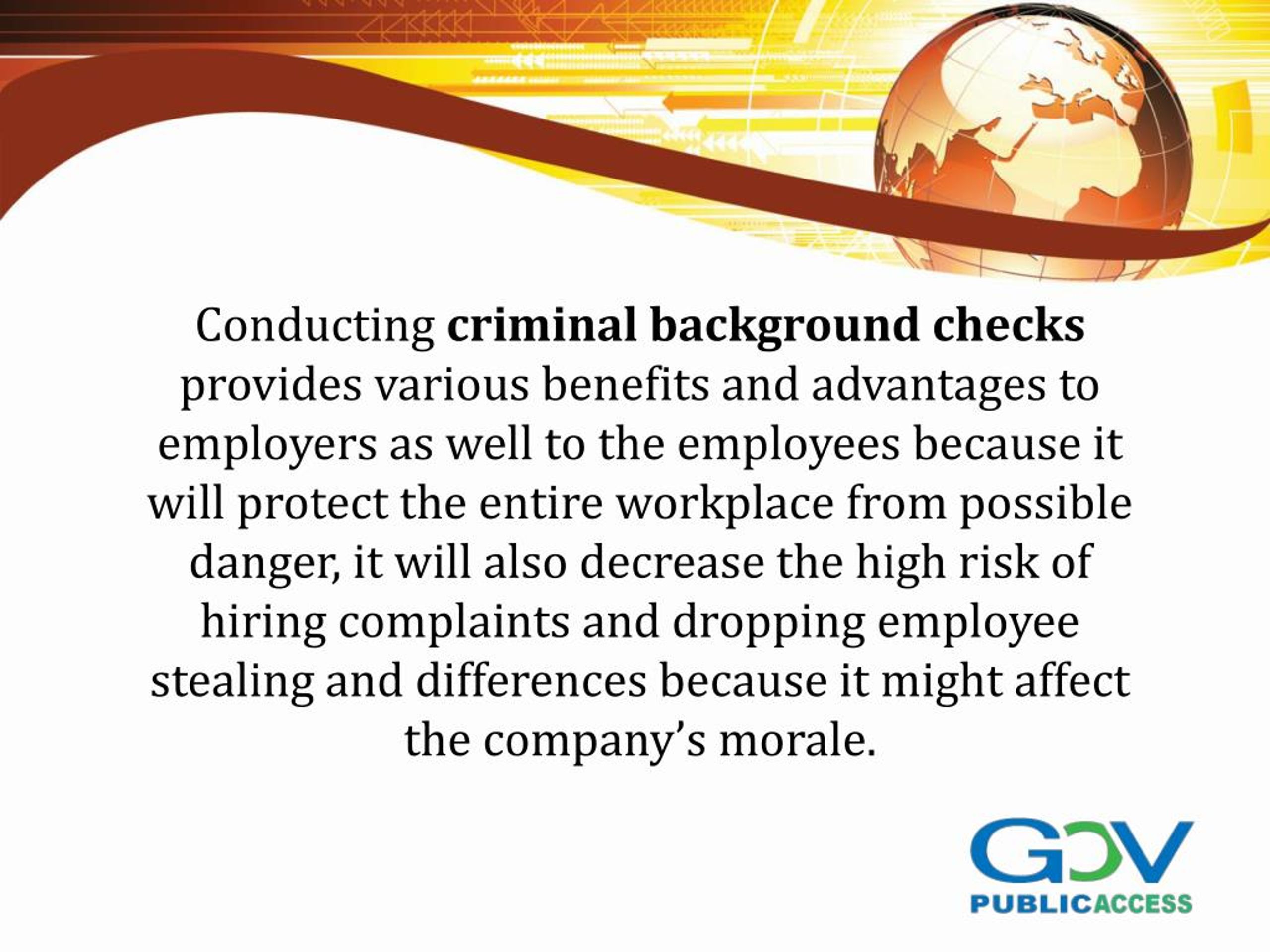 PPT Revealing the Different Types of Criminal Background Checks