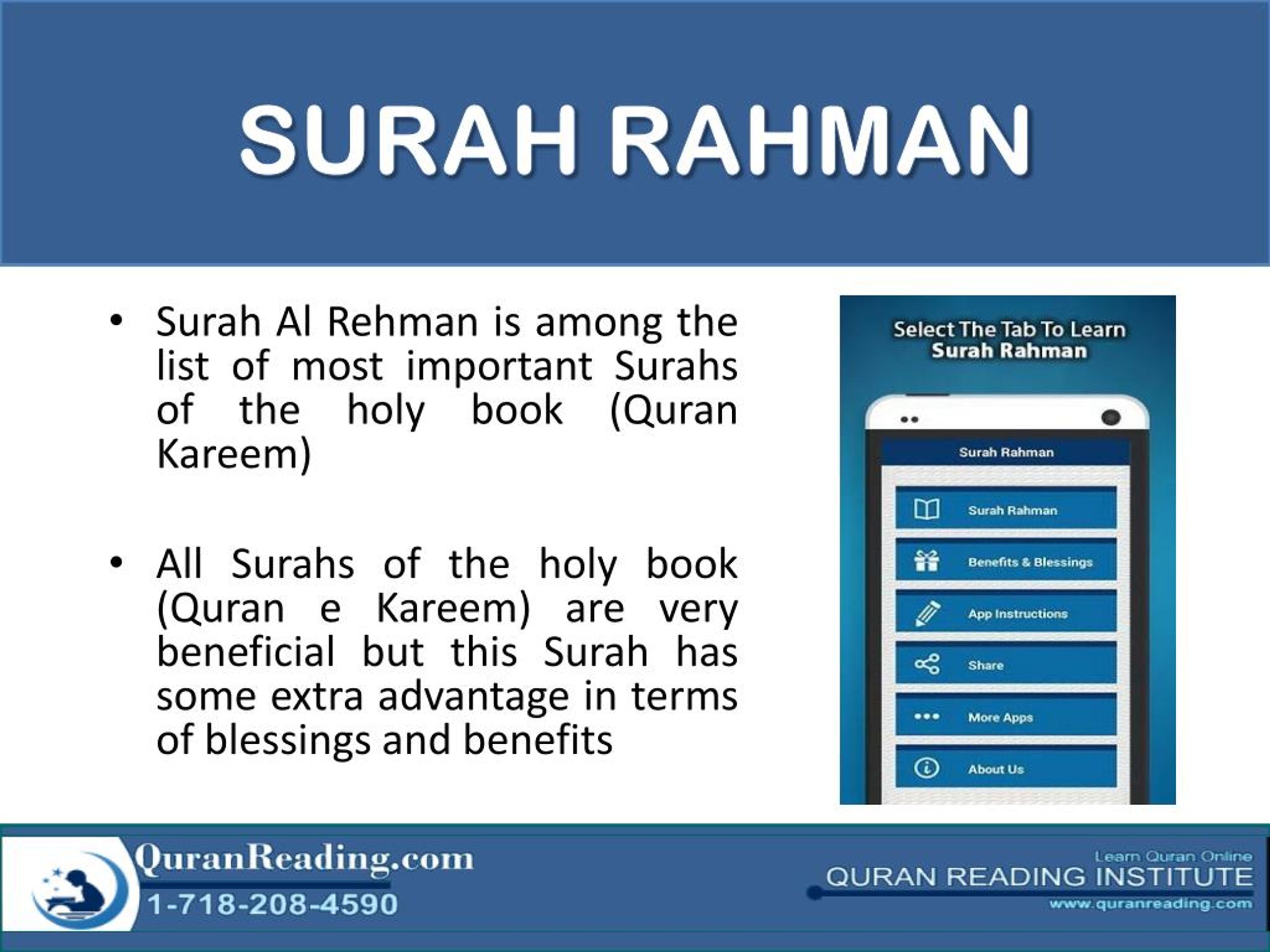 PPT Surah Ar Rahman with Translation PowerPoint Presentation, free