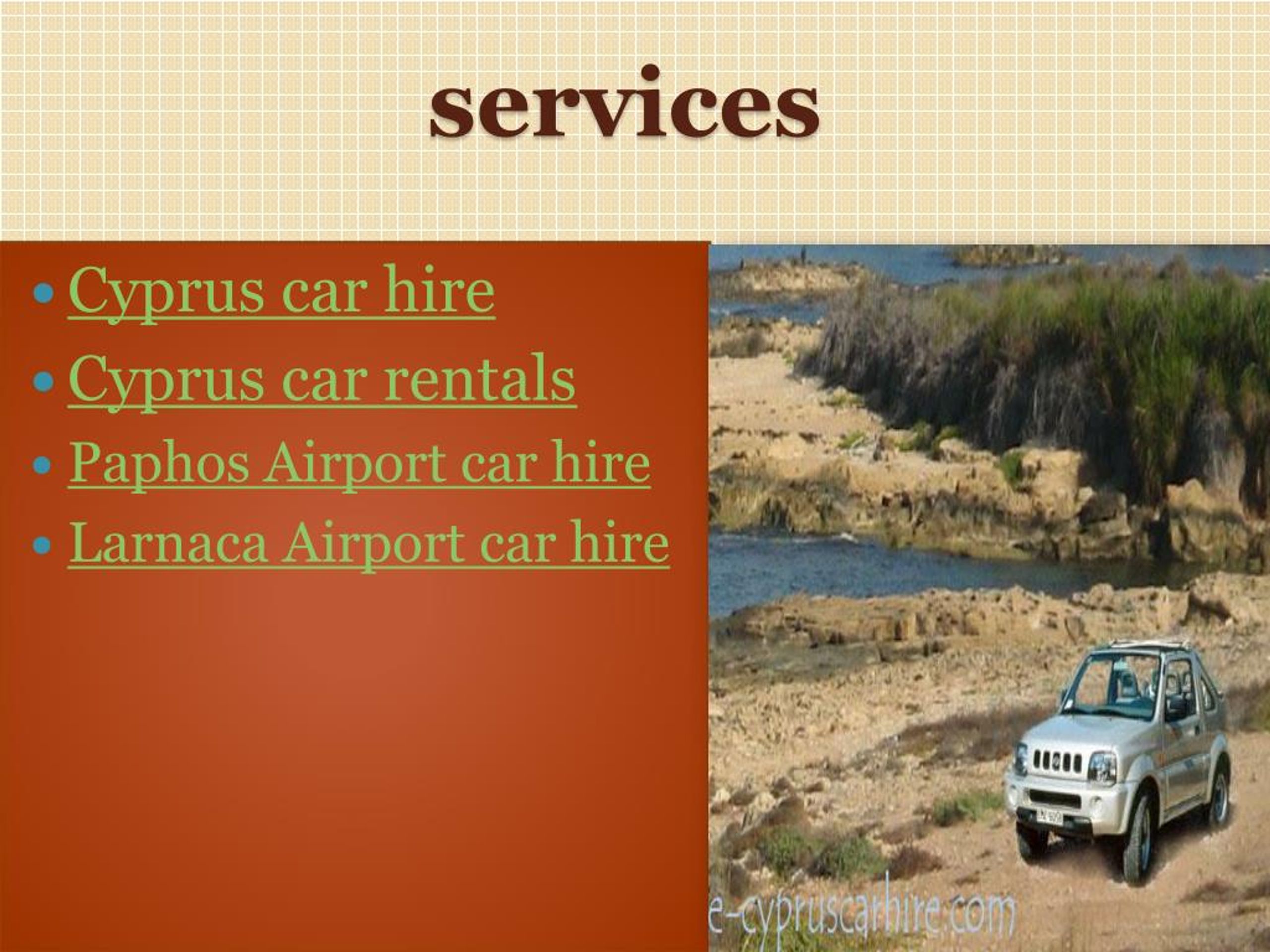 PPT Cyprus car rentals PowerPoint Presentation, free download ID
