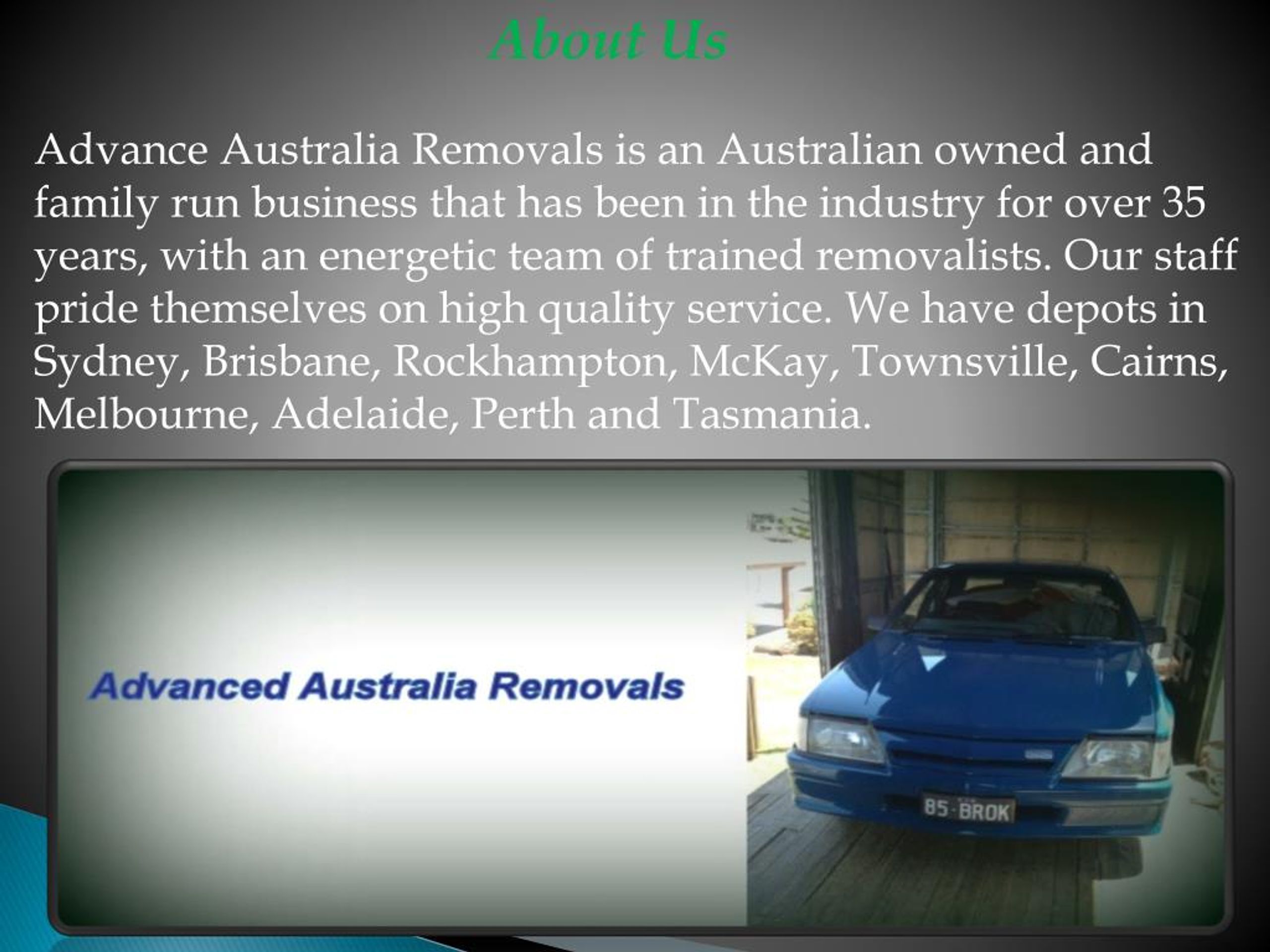 PPT Affordable Furniture Removalist Perth to Brisbane PowerPoint