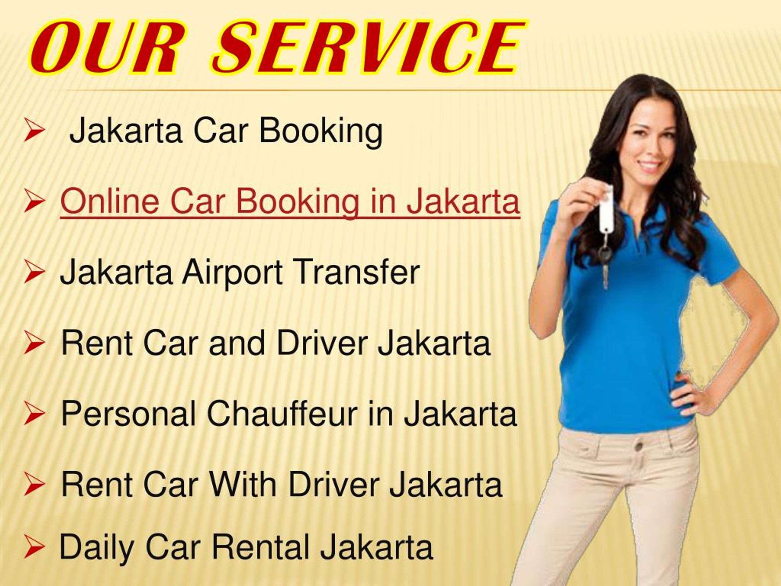 PPT Online Car Booking in Jakarta PowerPoint Presentation, free