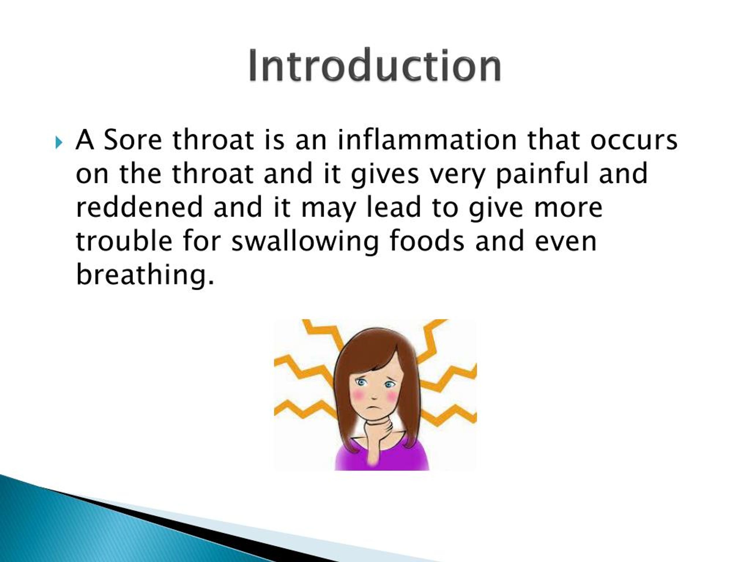 PPT How To Treat Sore throat During pregnancy? PowerPoint