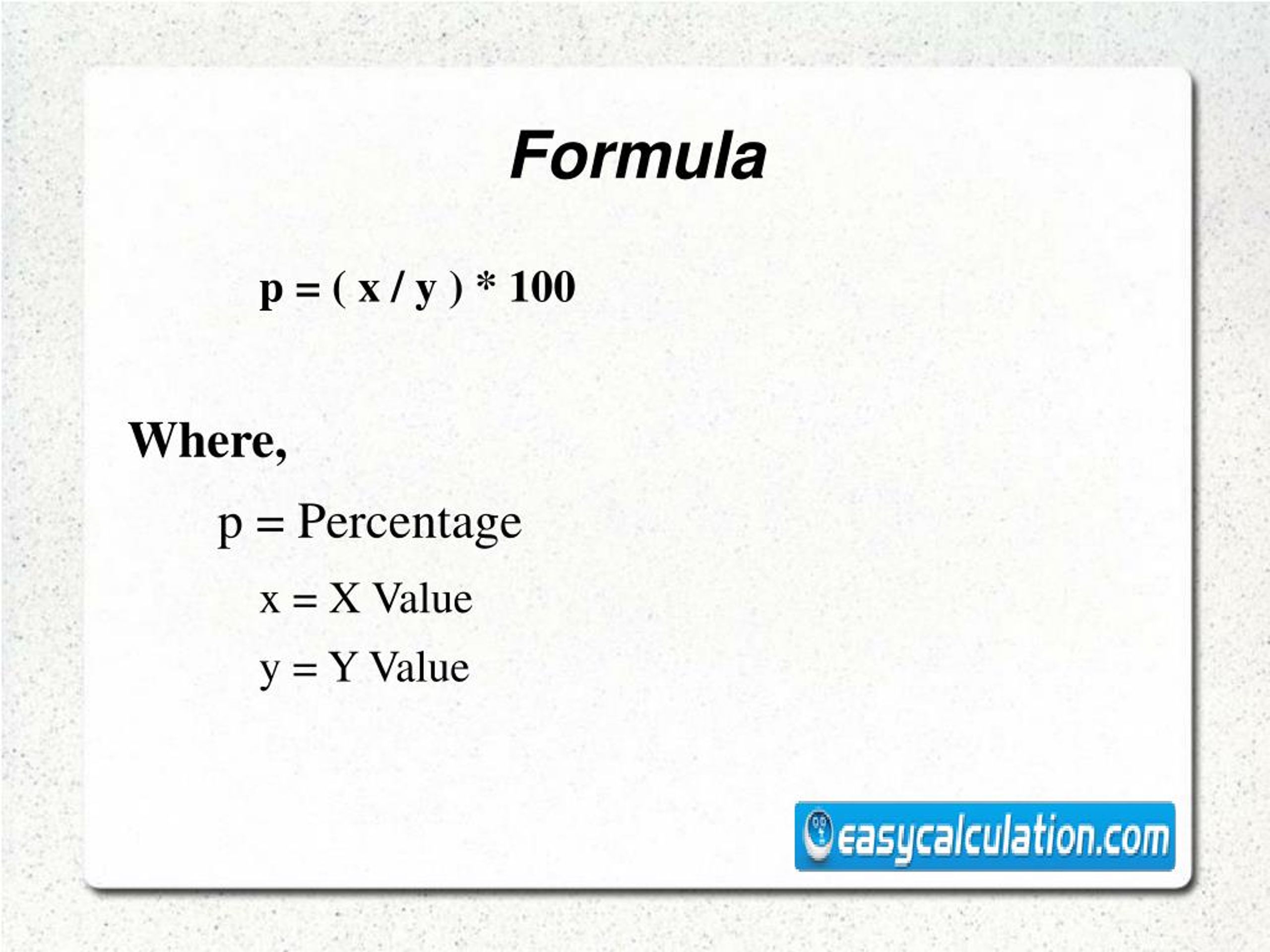 PPT How to Calculate Percentage of a Number PowerPoint Presentation