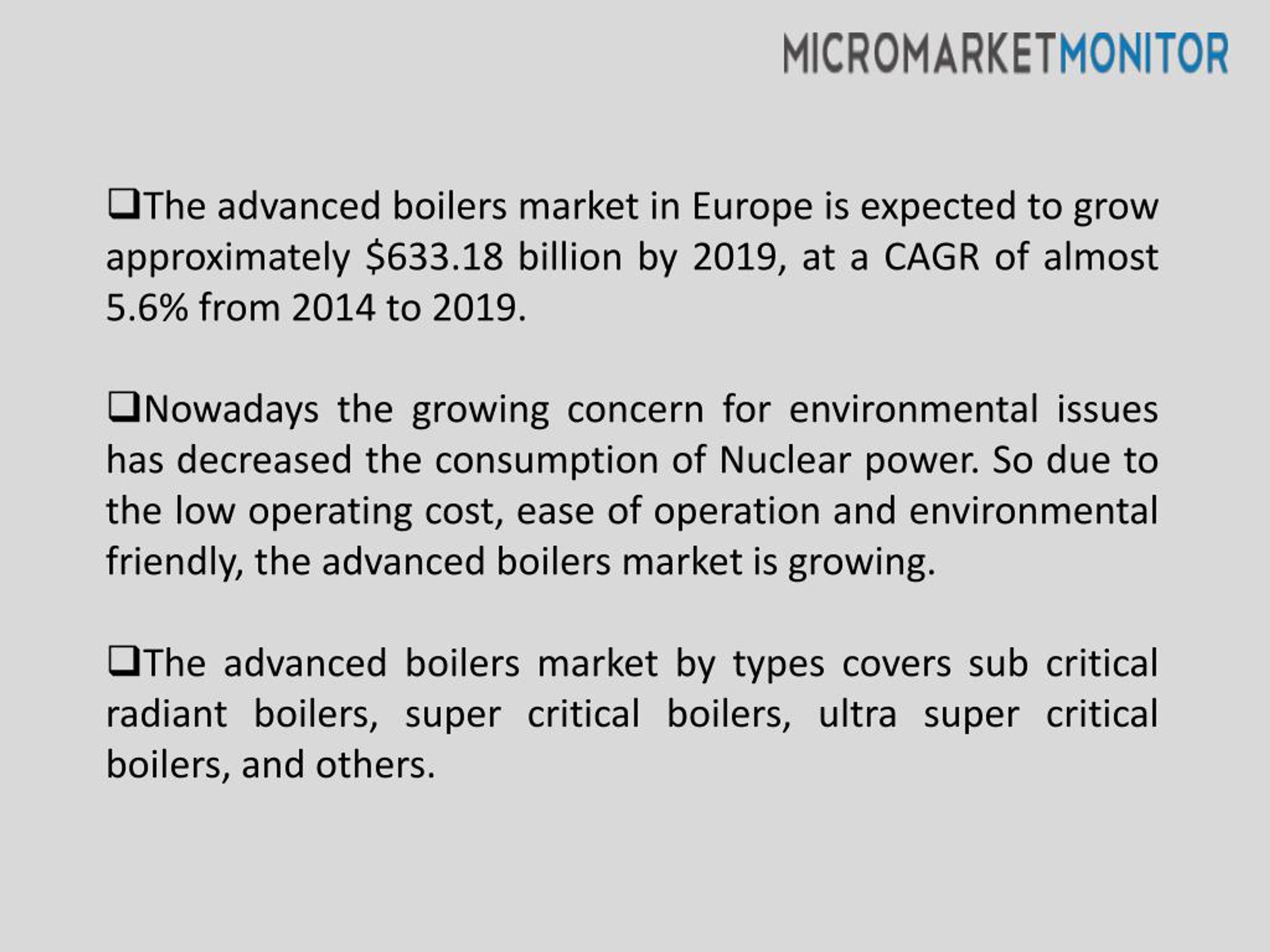 PPT Europe Advanced Boilers Market PowerPoint Presentation, free
