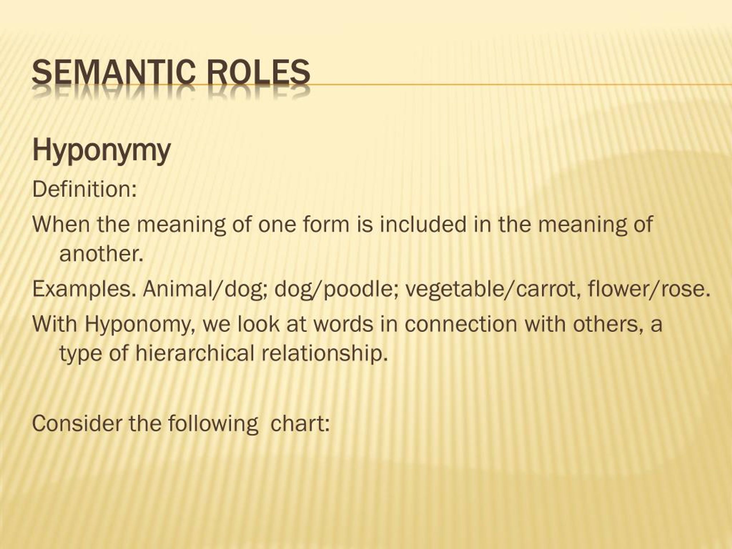 PPT Semantic Roles PowerPoint Presentation, free