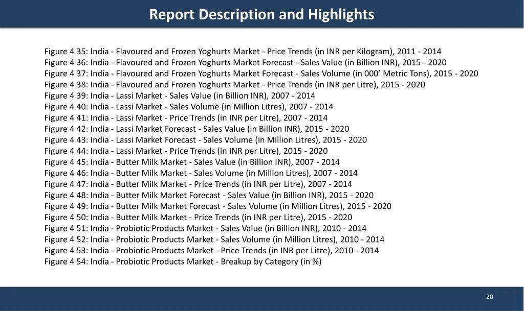 PPT Dairy Industry in India Volume Trends, Price PowerPoint