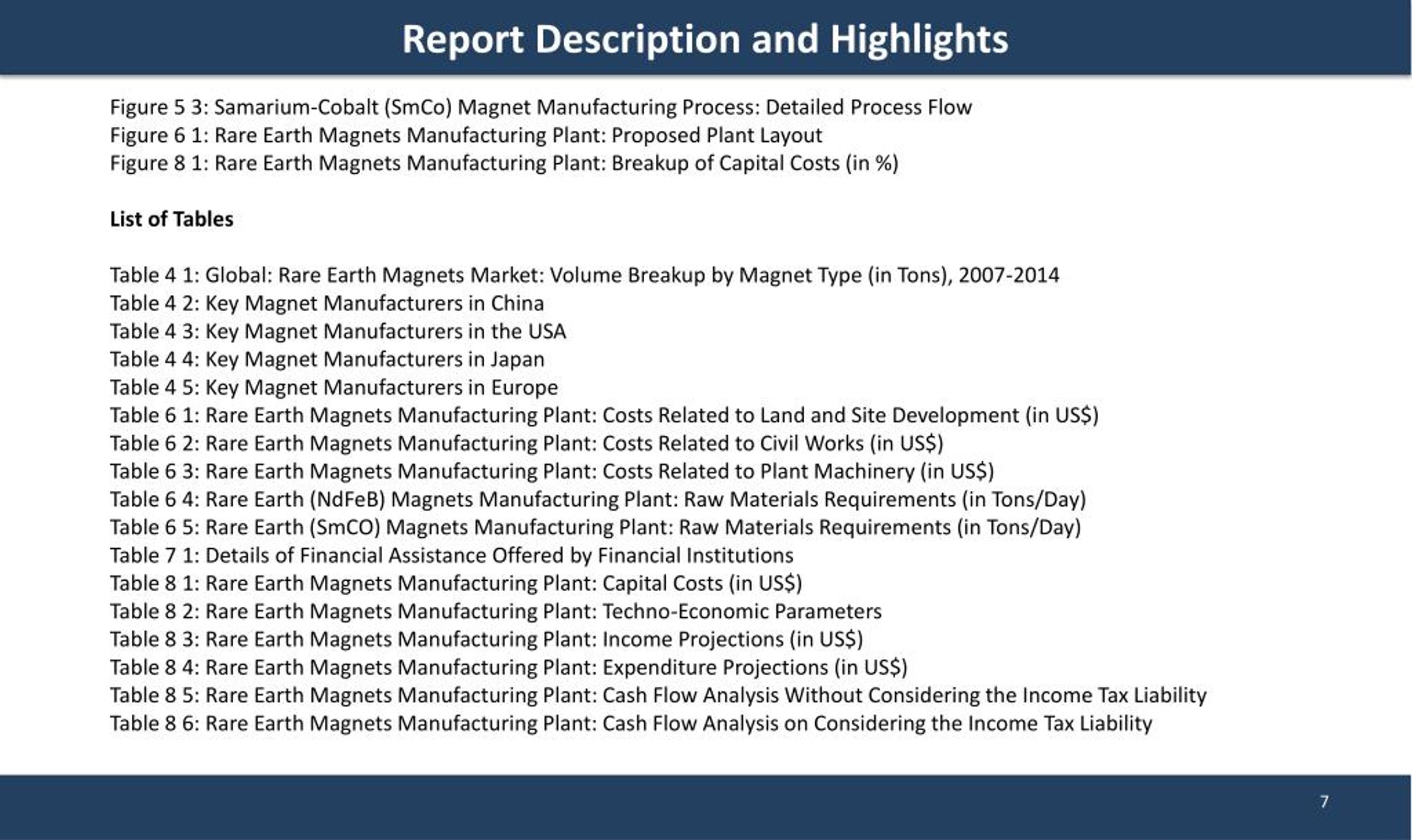 PPT Rare Earth Manufacturing Plant Cost, Machinery