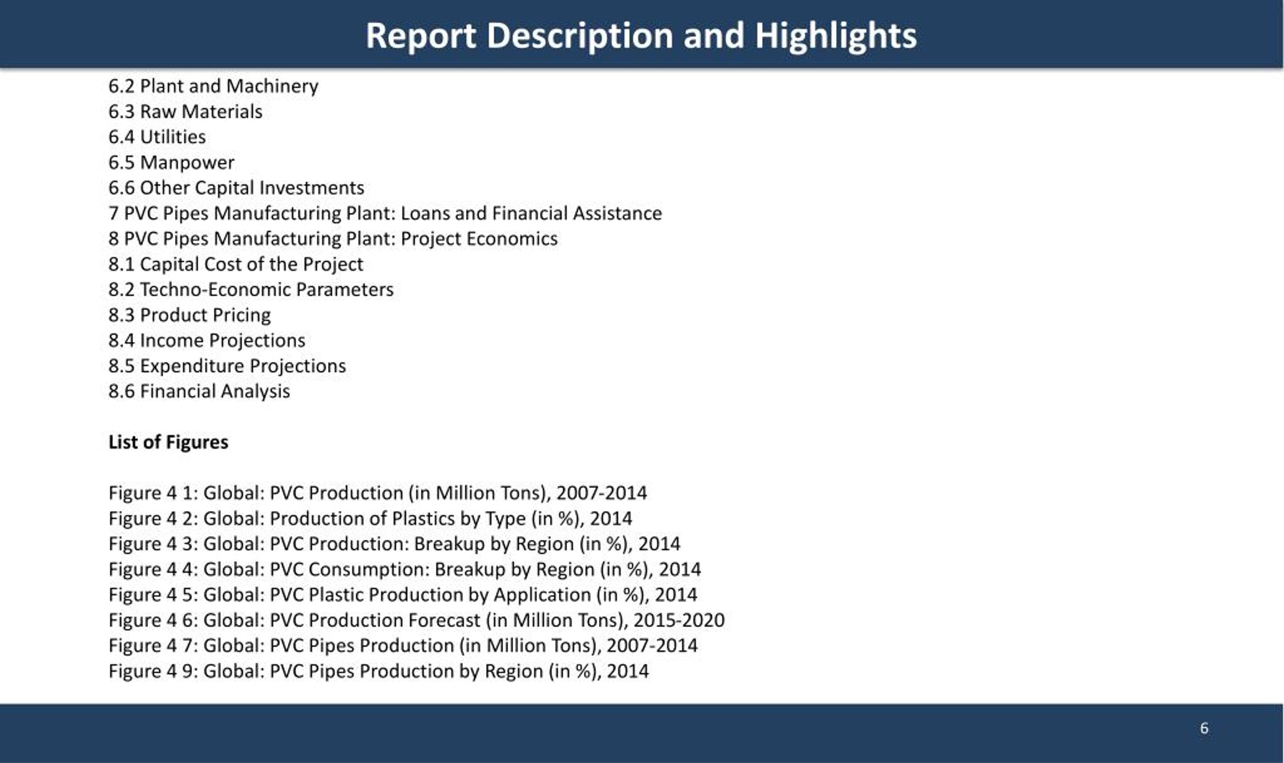 PPT PVC Pipes Manufacturing Plant Cost, Machinery PowerPoint