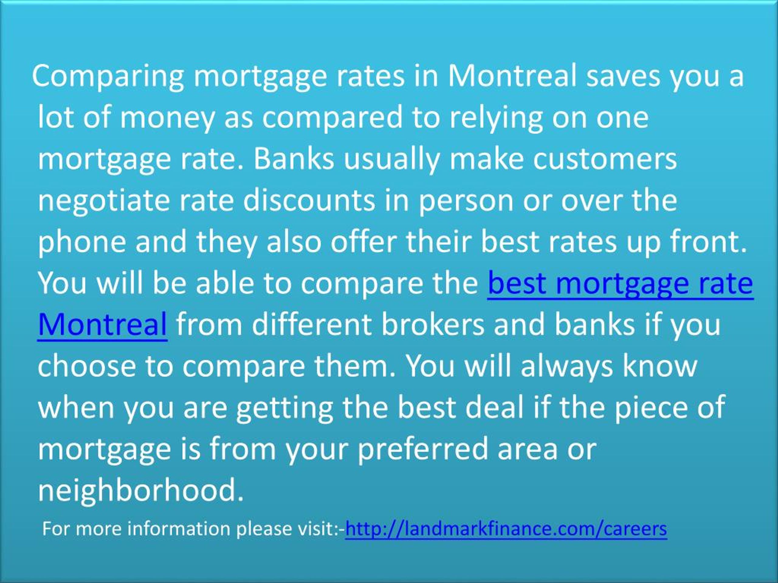 PPT Mortgage Brokers montreal PowerPoint Presentation, free download
