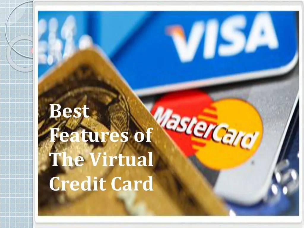 PPT Best Features of the Virtual Credit Card PowerPoint Presentation