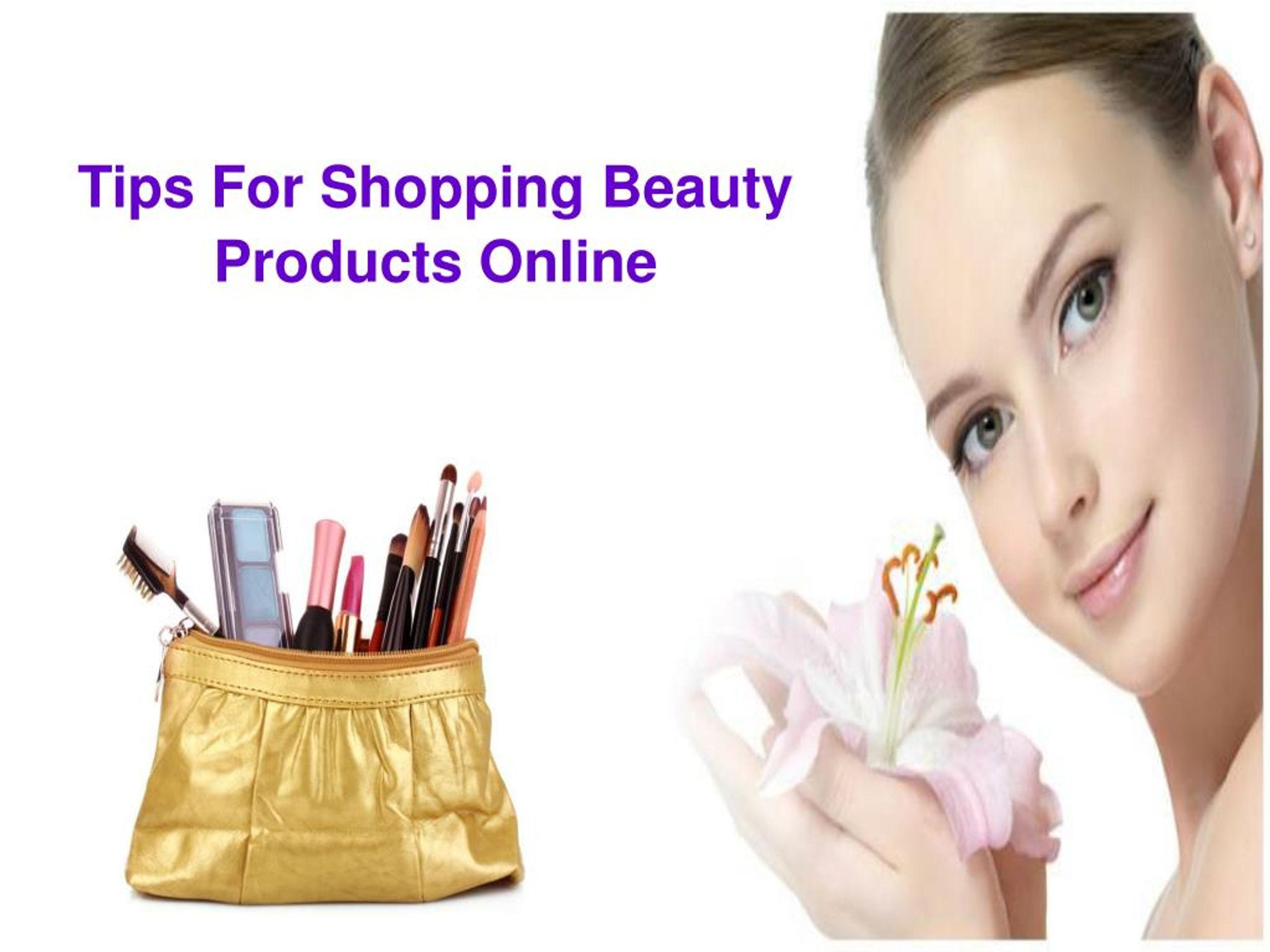 PPT Tips For Shopping Beauty Products Online PowerPoint Presentation