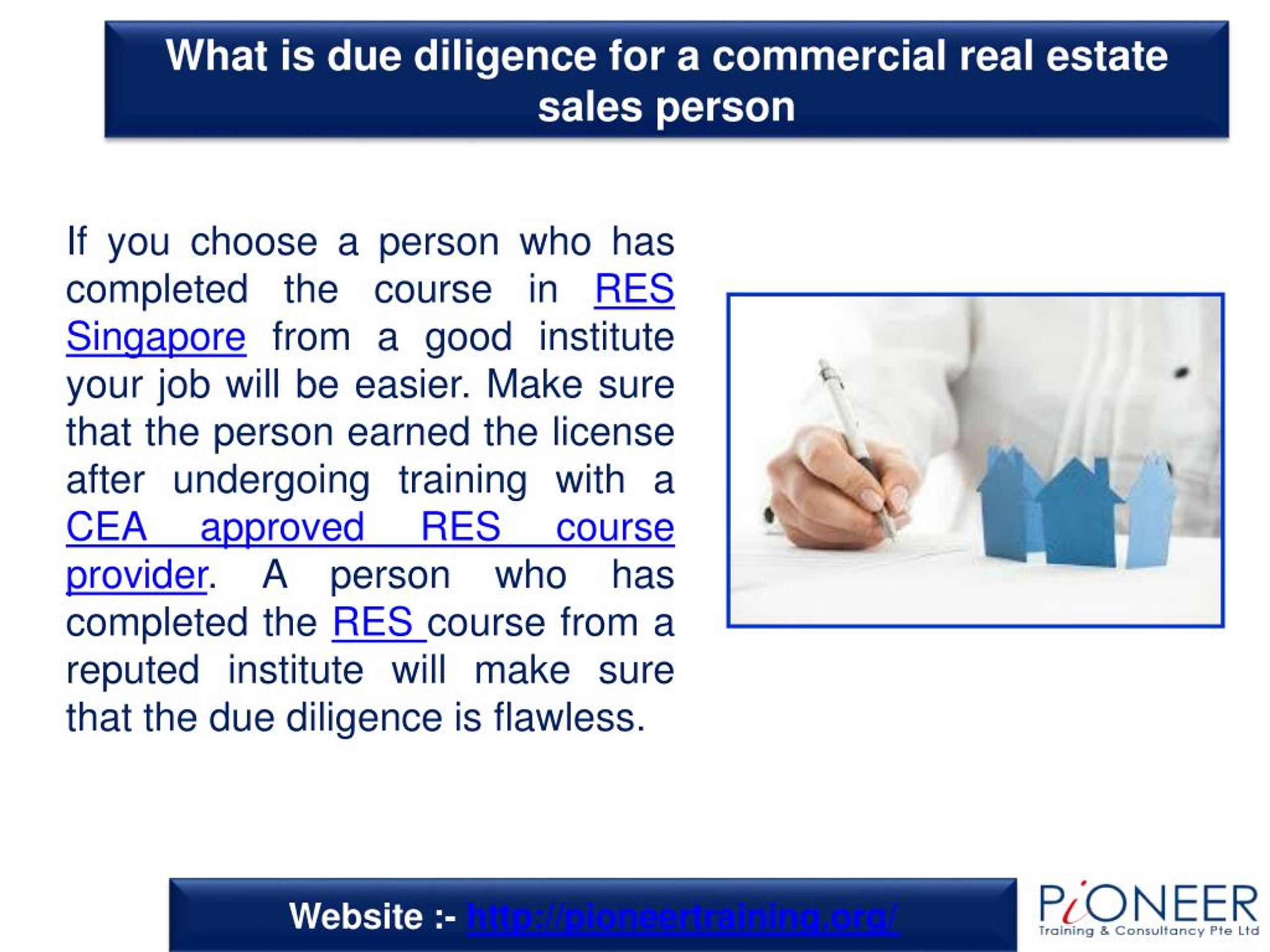 PPT What is due diligence for a commercial real estate sales per