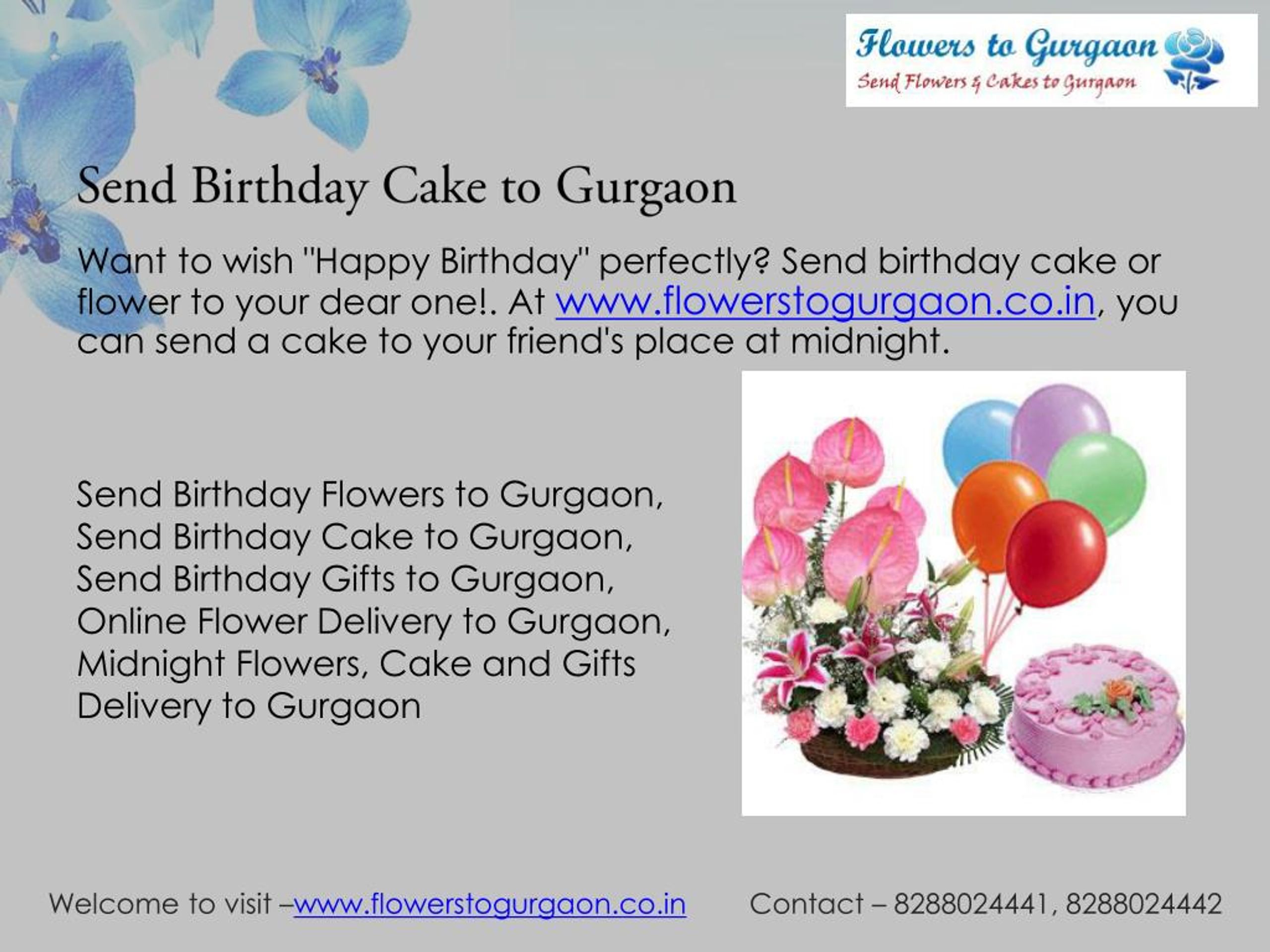 PPT Send Online Flowers to Gurgaon PowerPoint Presentation, free