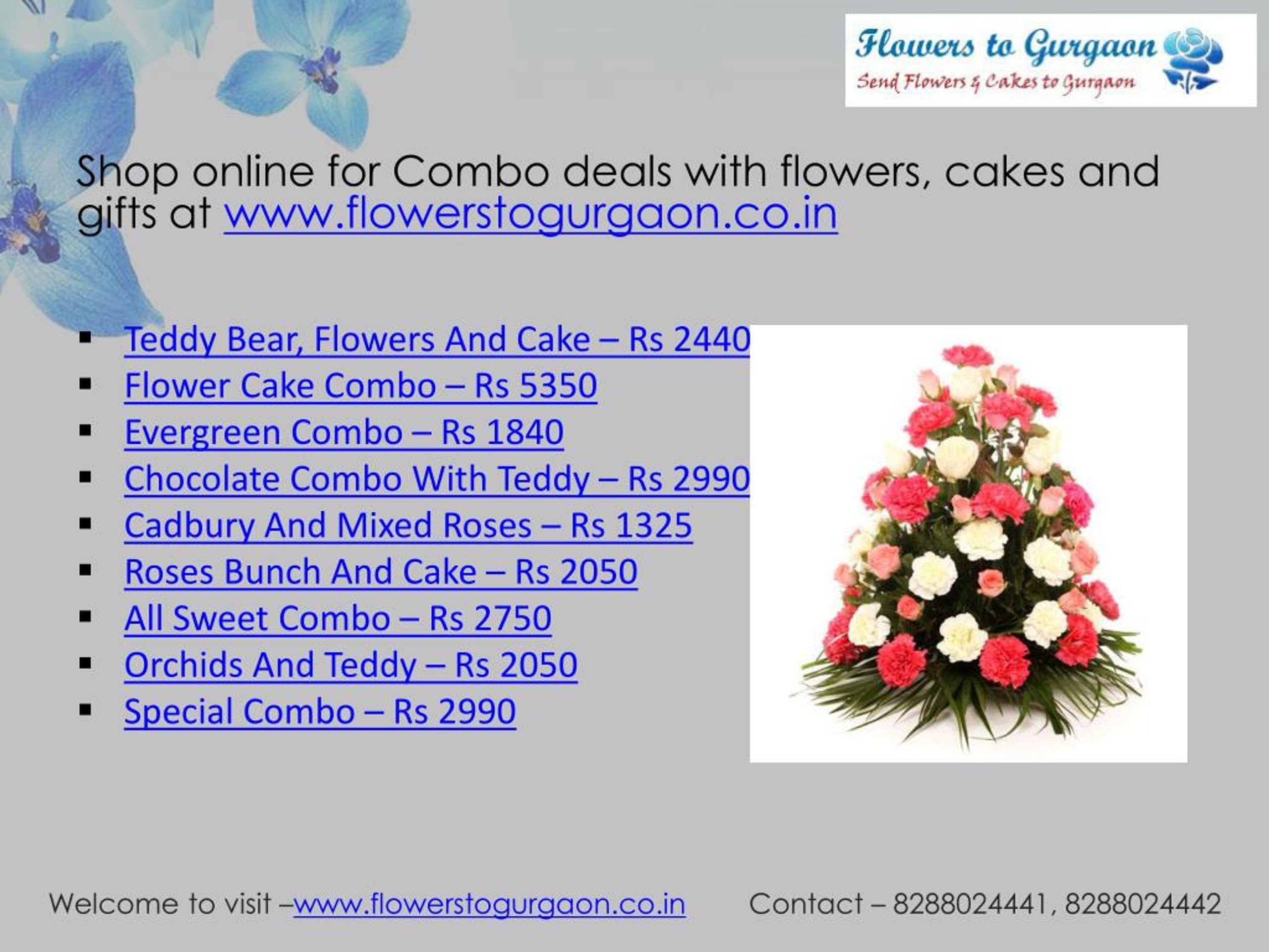 PPT Send Online Flowers to Gurgaon PowerPoint Presentation, free