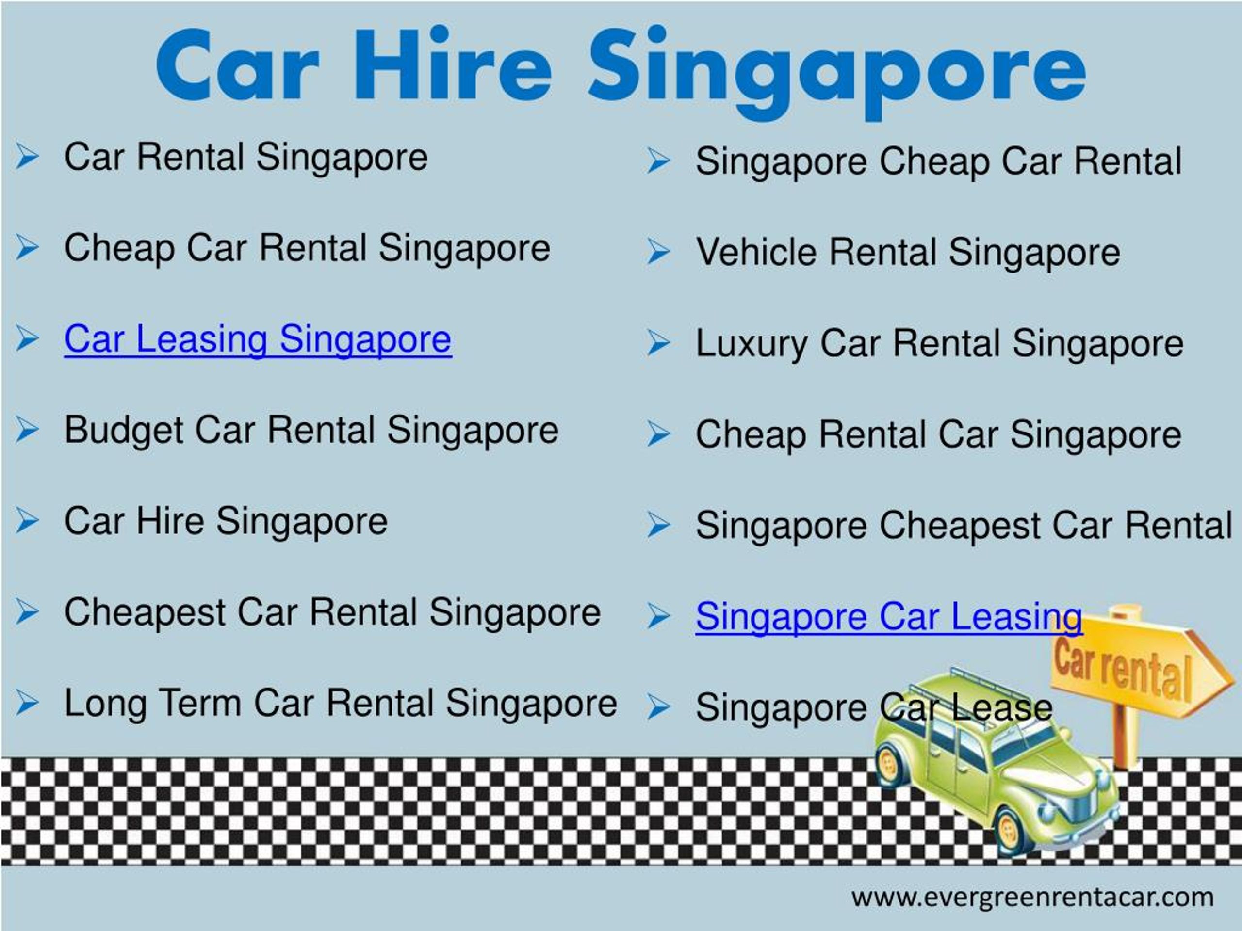 PPT Car Leasing Singapore PowerPoint Presentation, free download ID