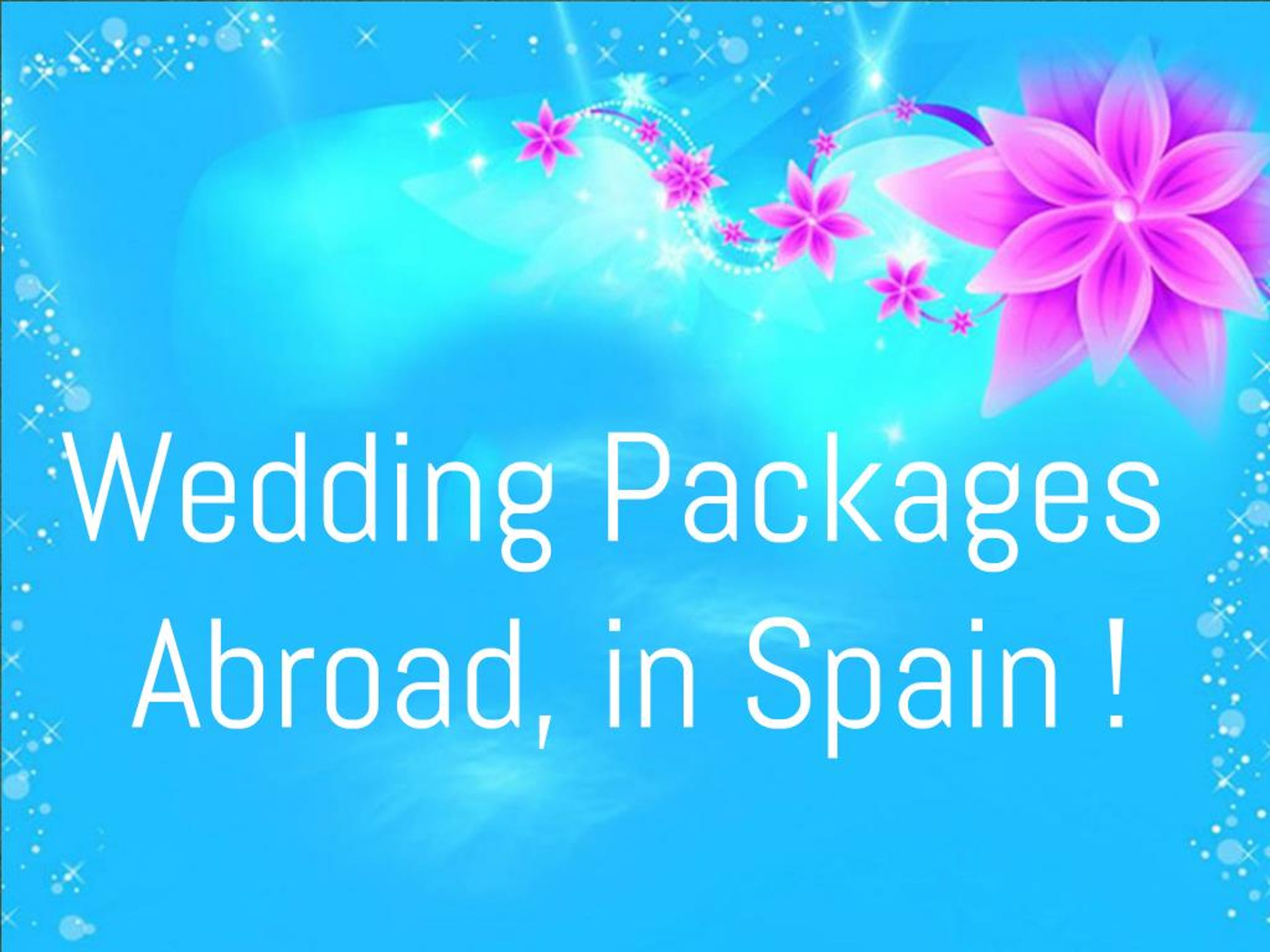 PPT Weddings Abroad Packages Cheap Wedding Abroad PowerPoint