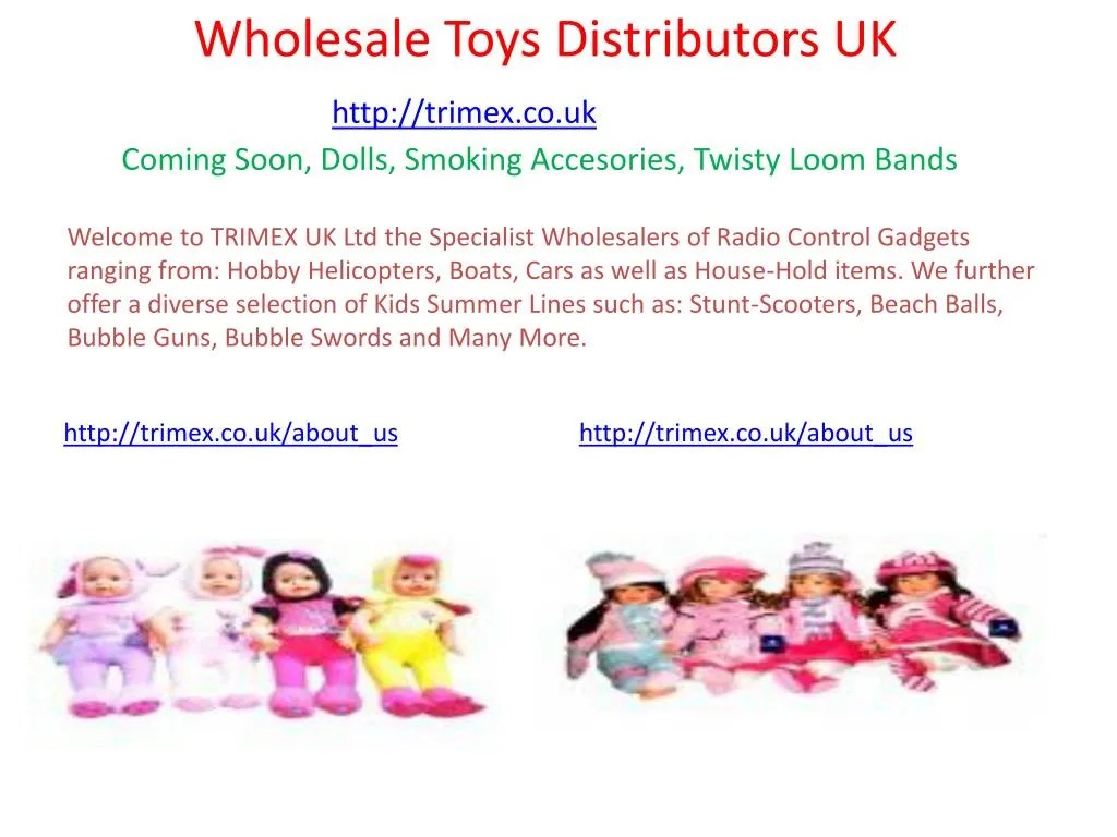 PPT Toy wholesale distributors uk PowerPoint Presentation, free