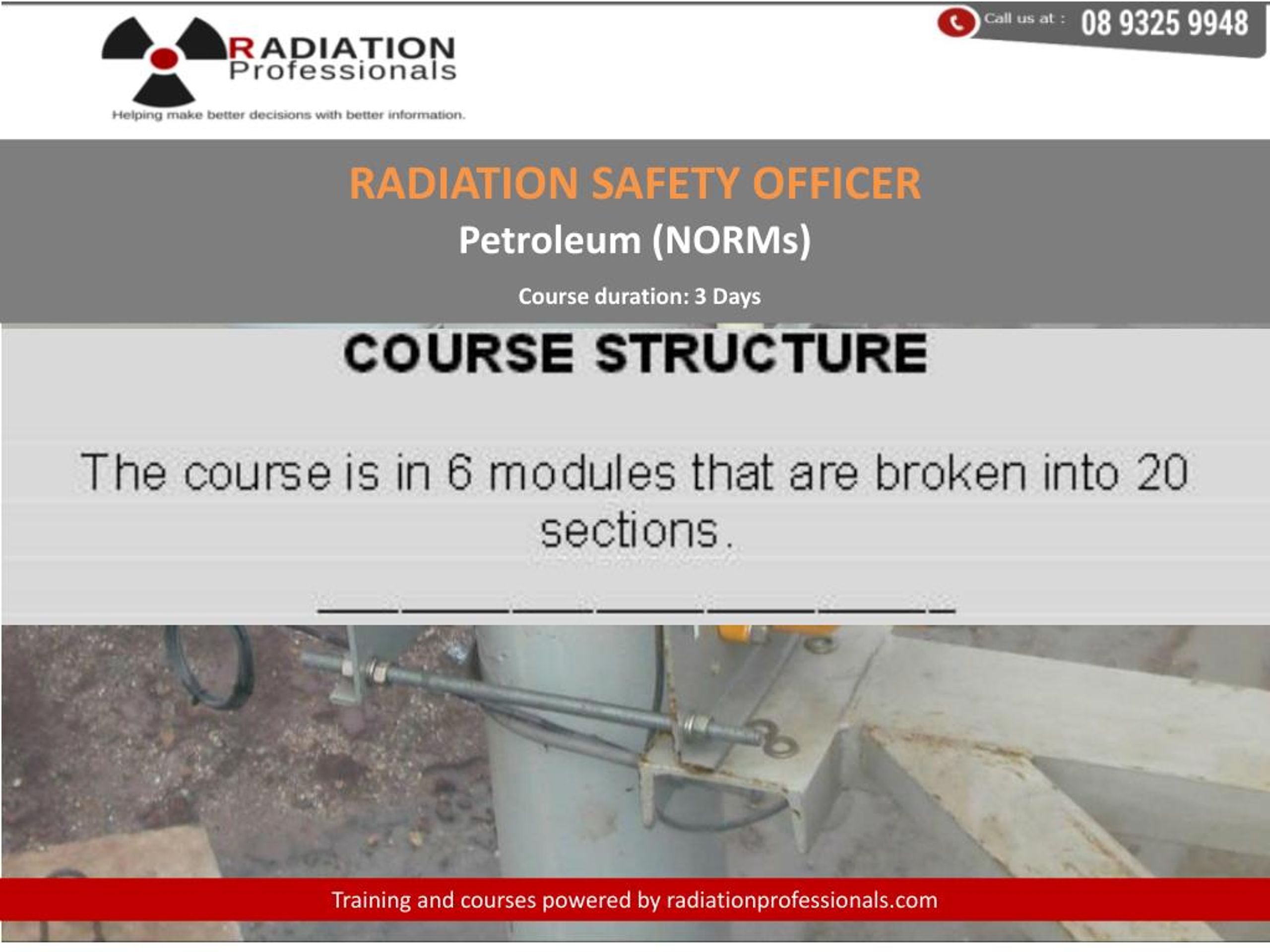 PPT Radiation safety officer training petroleum (norms) 3 day