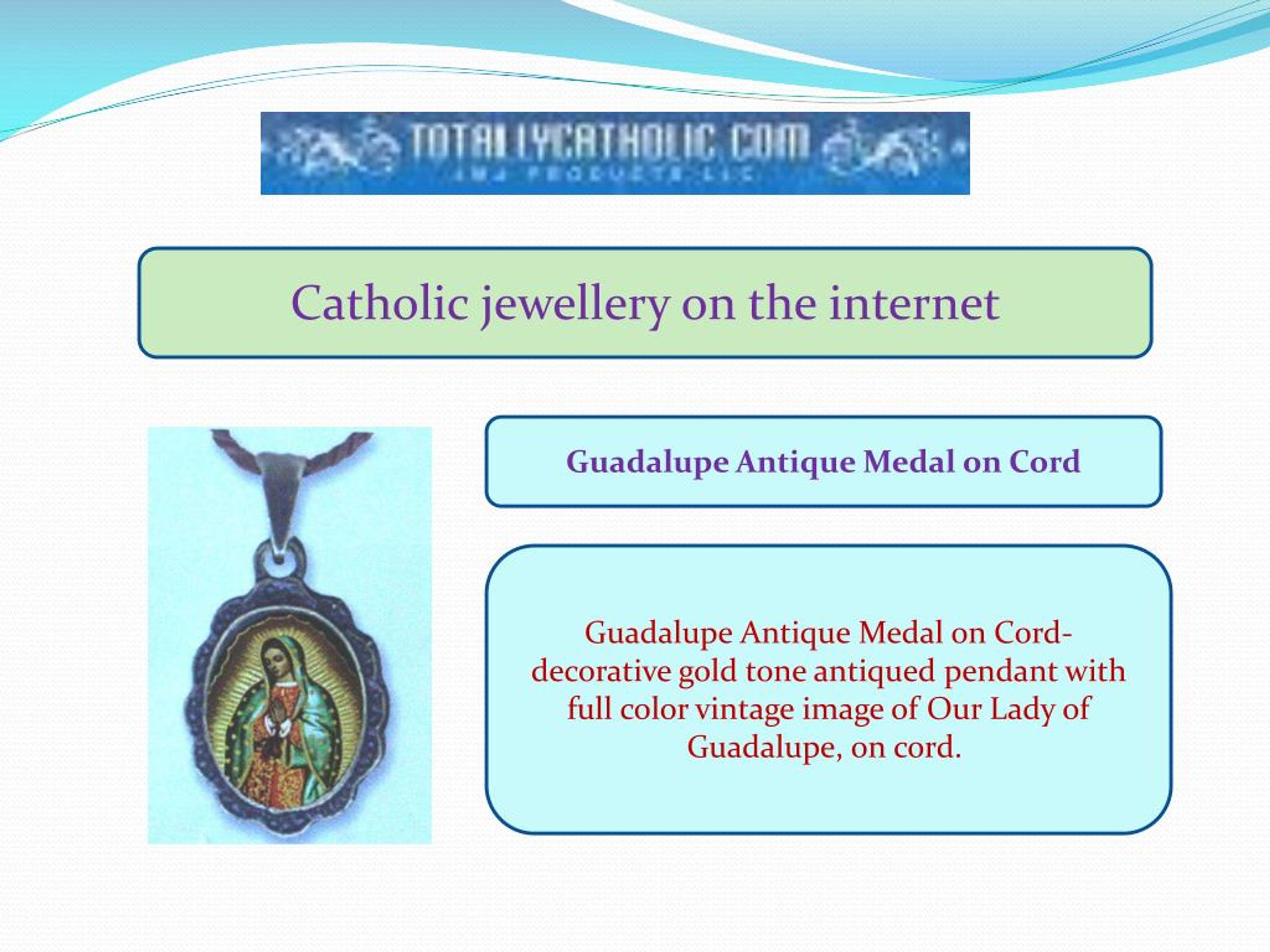 PPT Catholic Jewelry Store PowerPoint Presentation, free download
