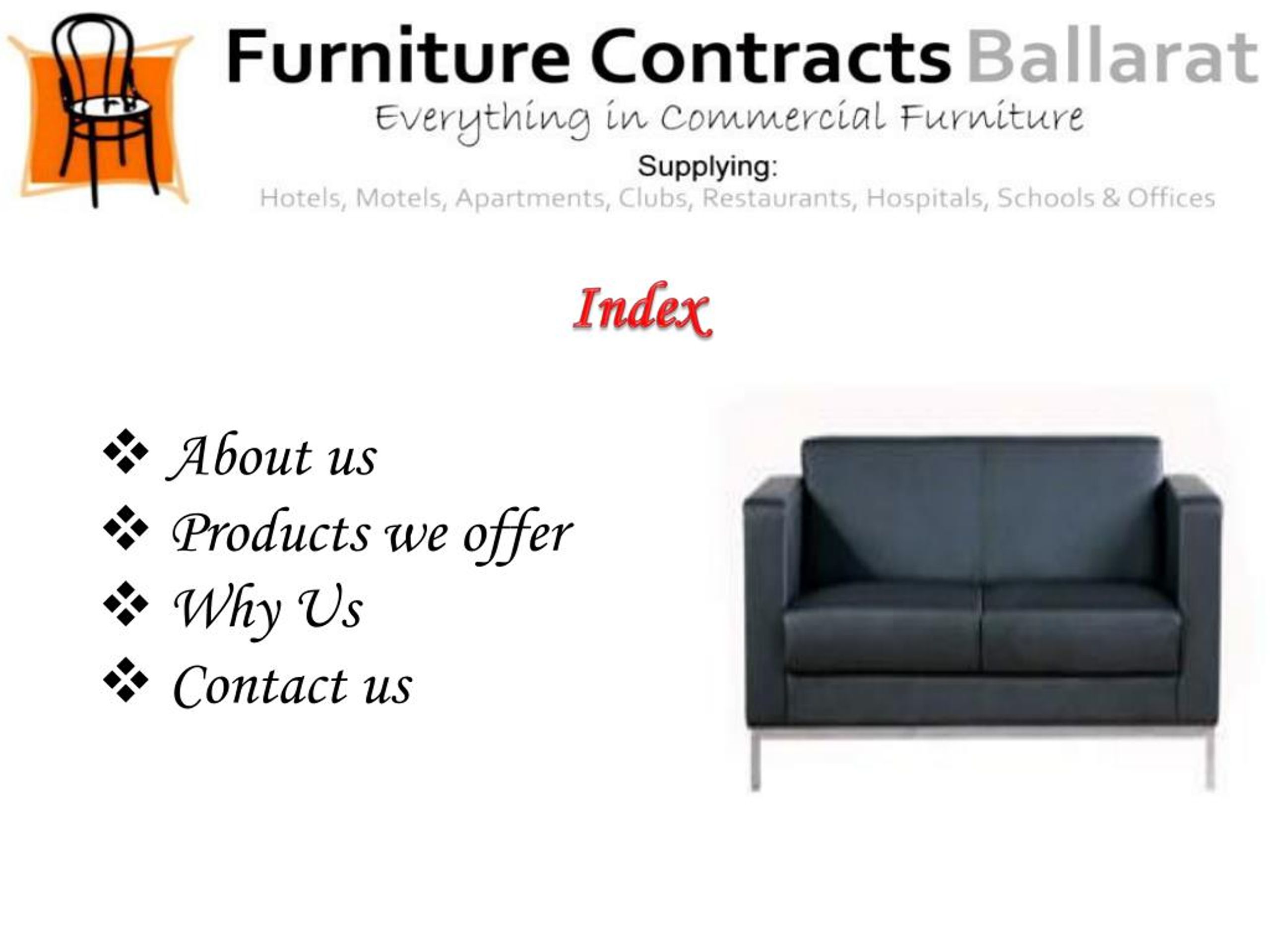 PPT Furniture Contracts Ballarat PowerPoint Presentation, free