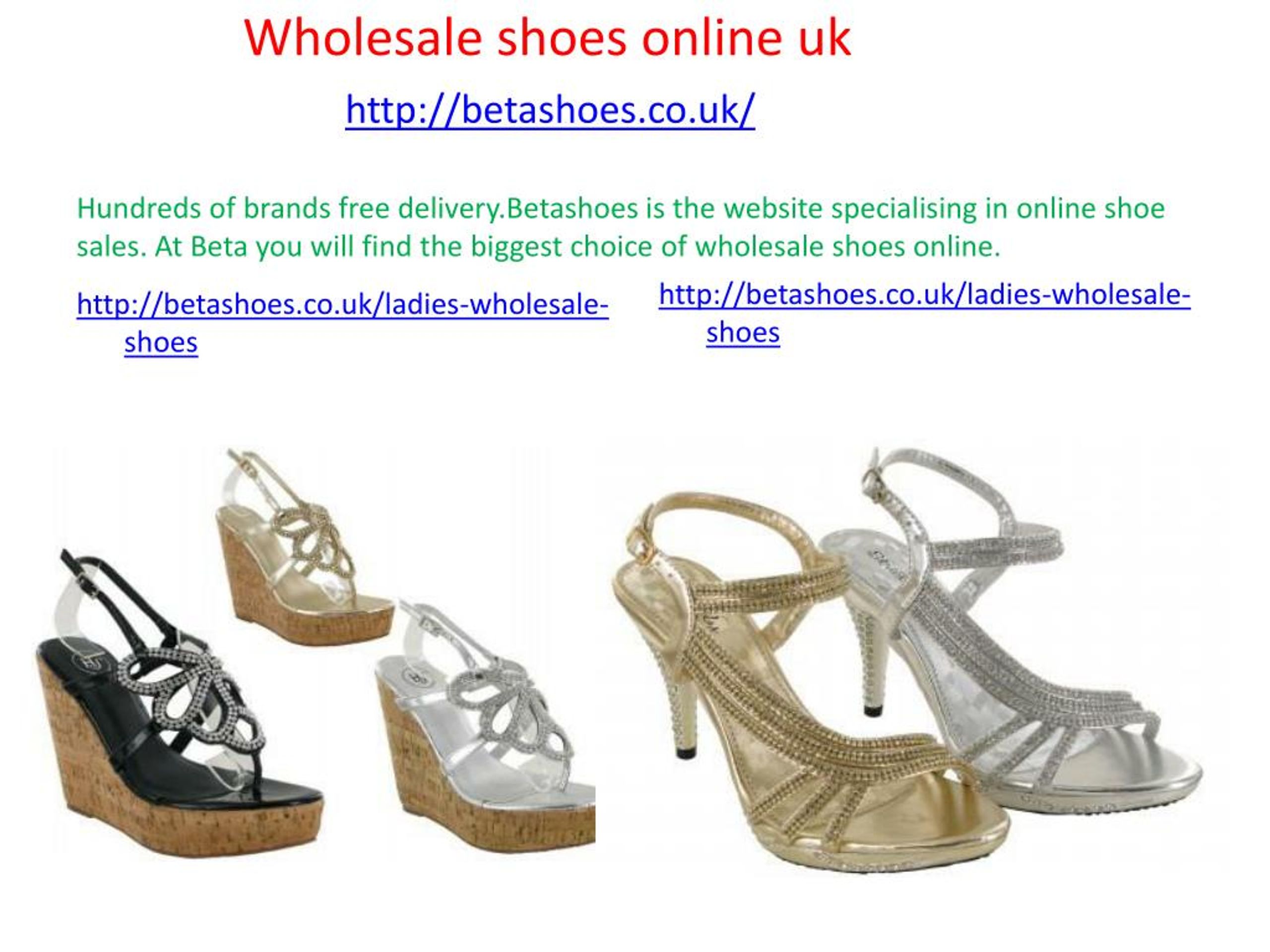 PPT Shoes wholesaler distributors PowerPoint Presentation, free