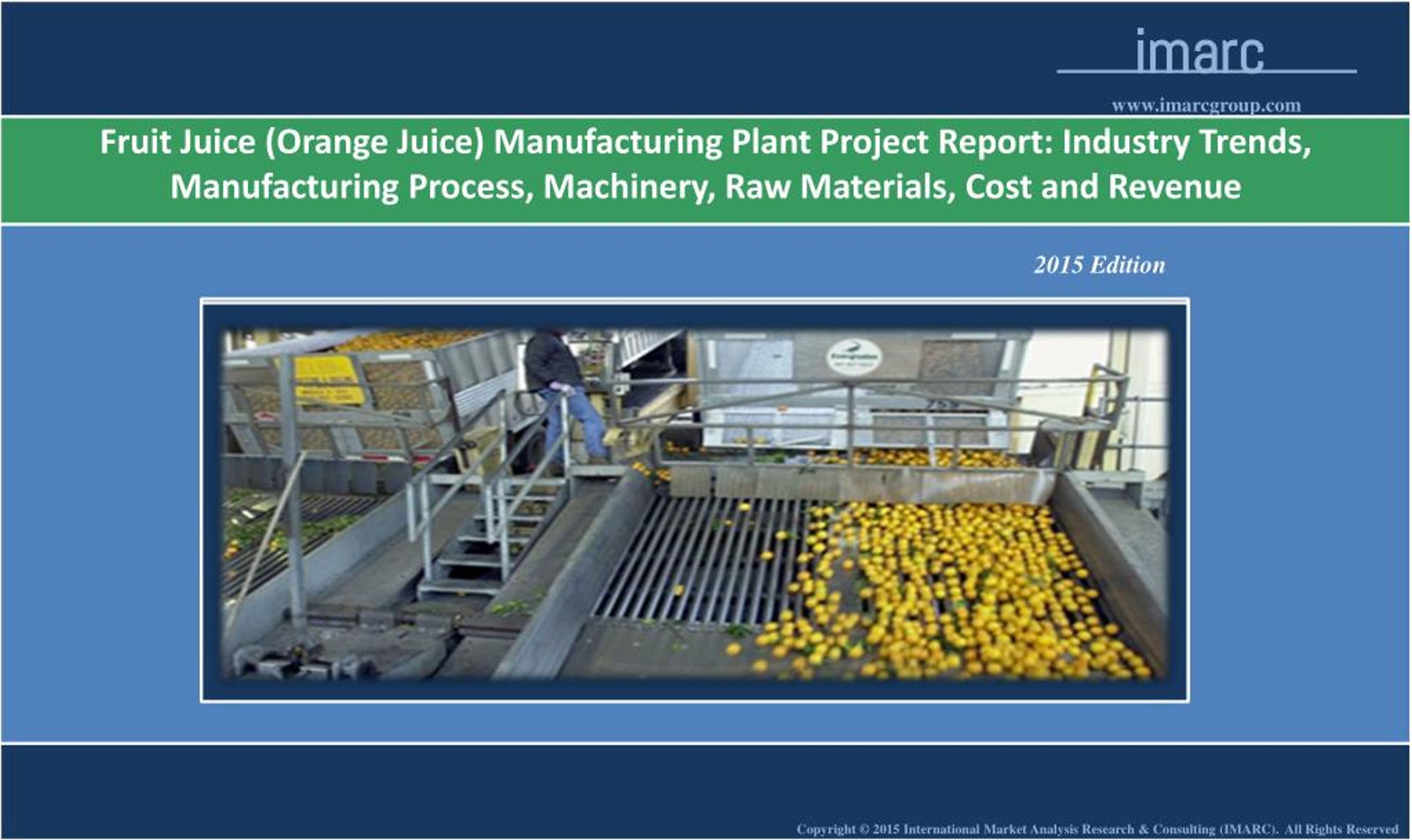 PPT Fruit Juice Manufacturing Plant Market Trends, PowerPoint