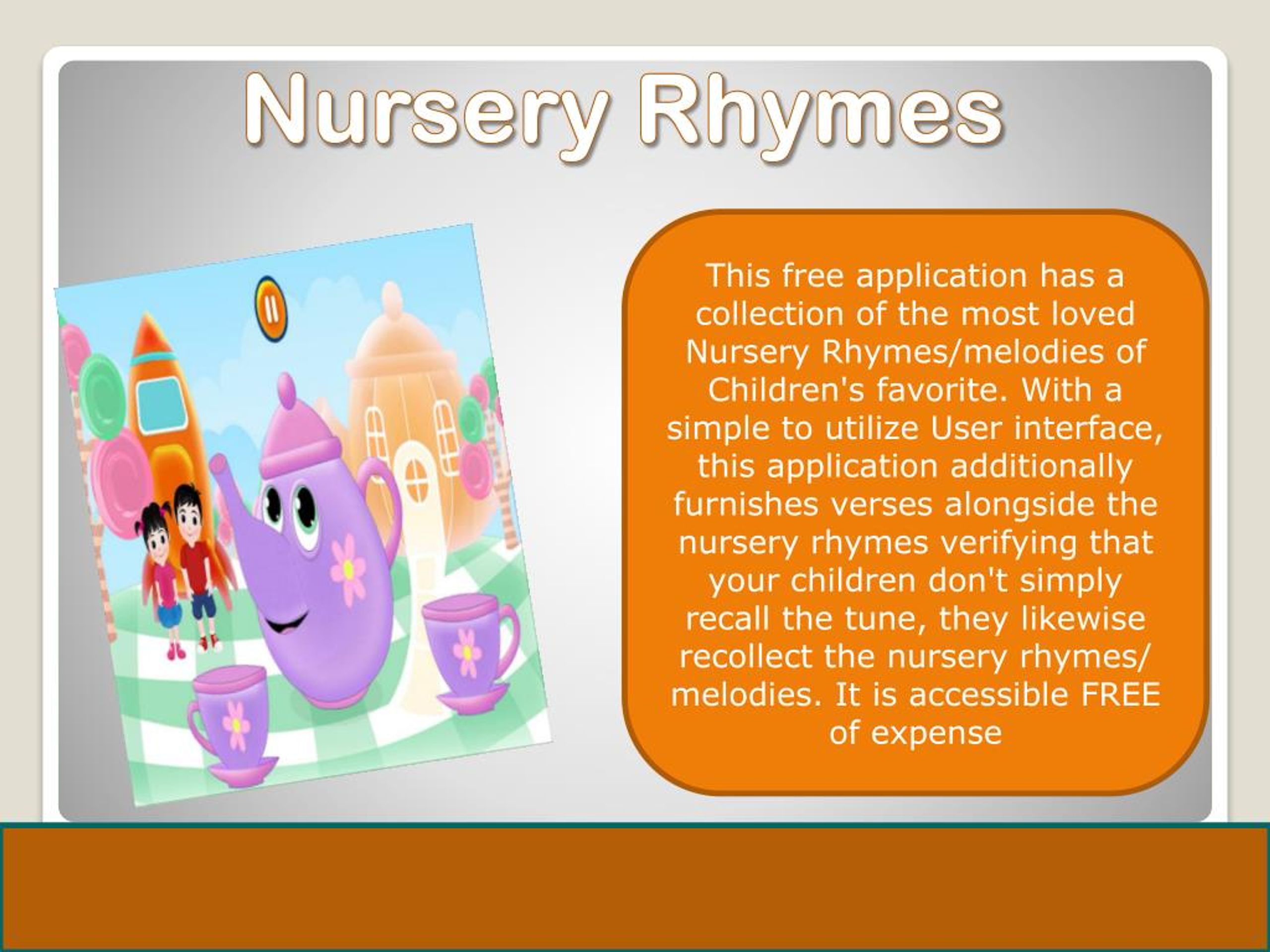 PPT Nursery Rhymes PowerPoint Presentation, free download ID7157801