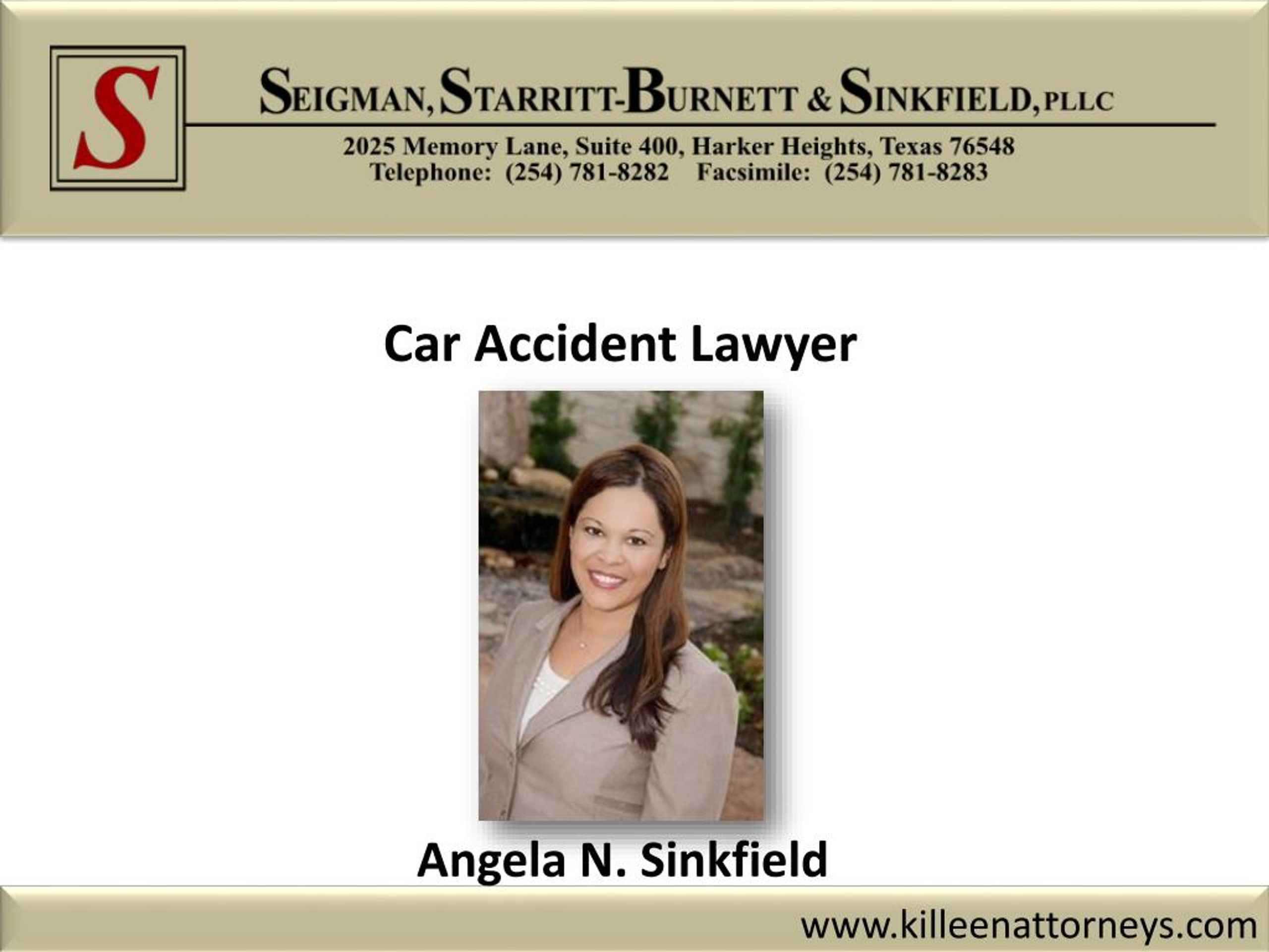 PPT Car Accident Lawyer In Killeen, TX PowerPoint Presentation, free